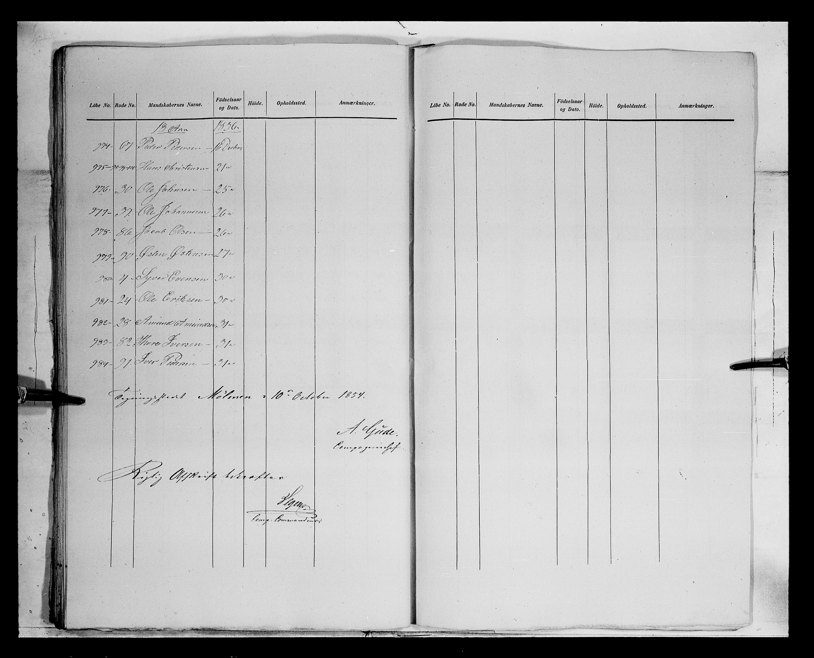 Fylkesmannen i Oppland, AV/SAH-FYO-002/1/K/Ka/L1152: Gudbrandsdalen nasjonale musketérkorps - Lesjeske kompani, 1818-1860, s. 4324