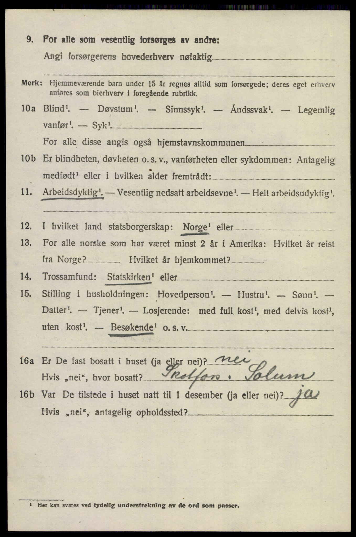 SAKO, Folketelling 1920 for 0727 Hedrum herred, 1920, s. 9298