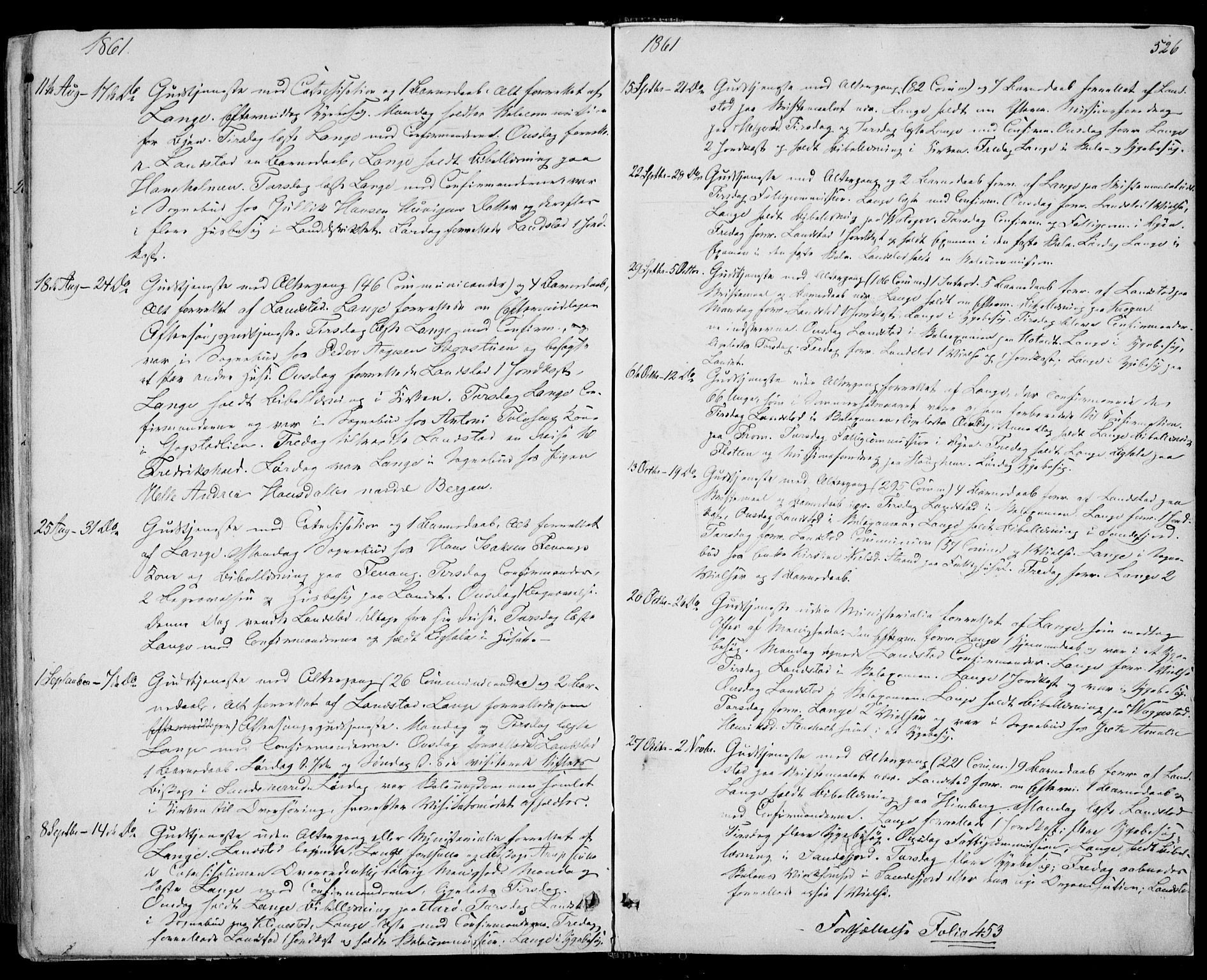 Sandar kirkebøker, AV/SAKO-A-243/F/Fa/L0007: Ministerialbok nr. 7, 1855-1861, s. 526