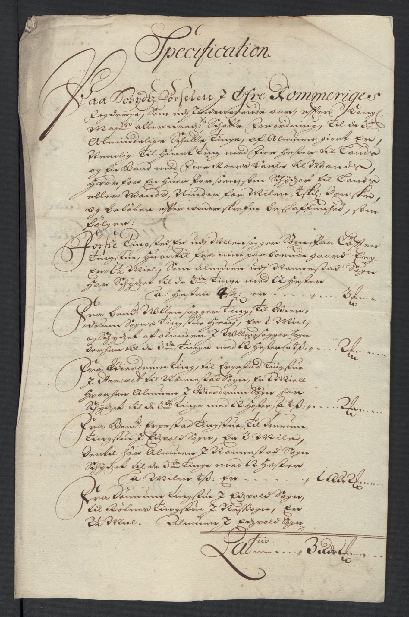 Rentekammeret inntil 1814, Reviderte regnskaper, Fogderegnskap, RA/EA-4092/R12/L0708: Fogderegnskap Øvre Romerike, 1696, s. 251