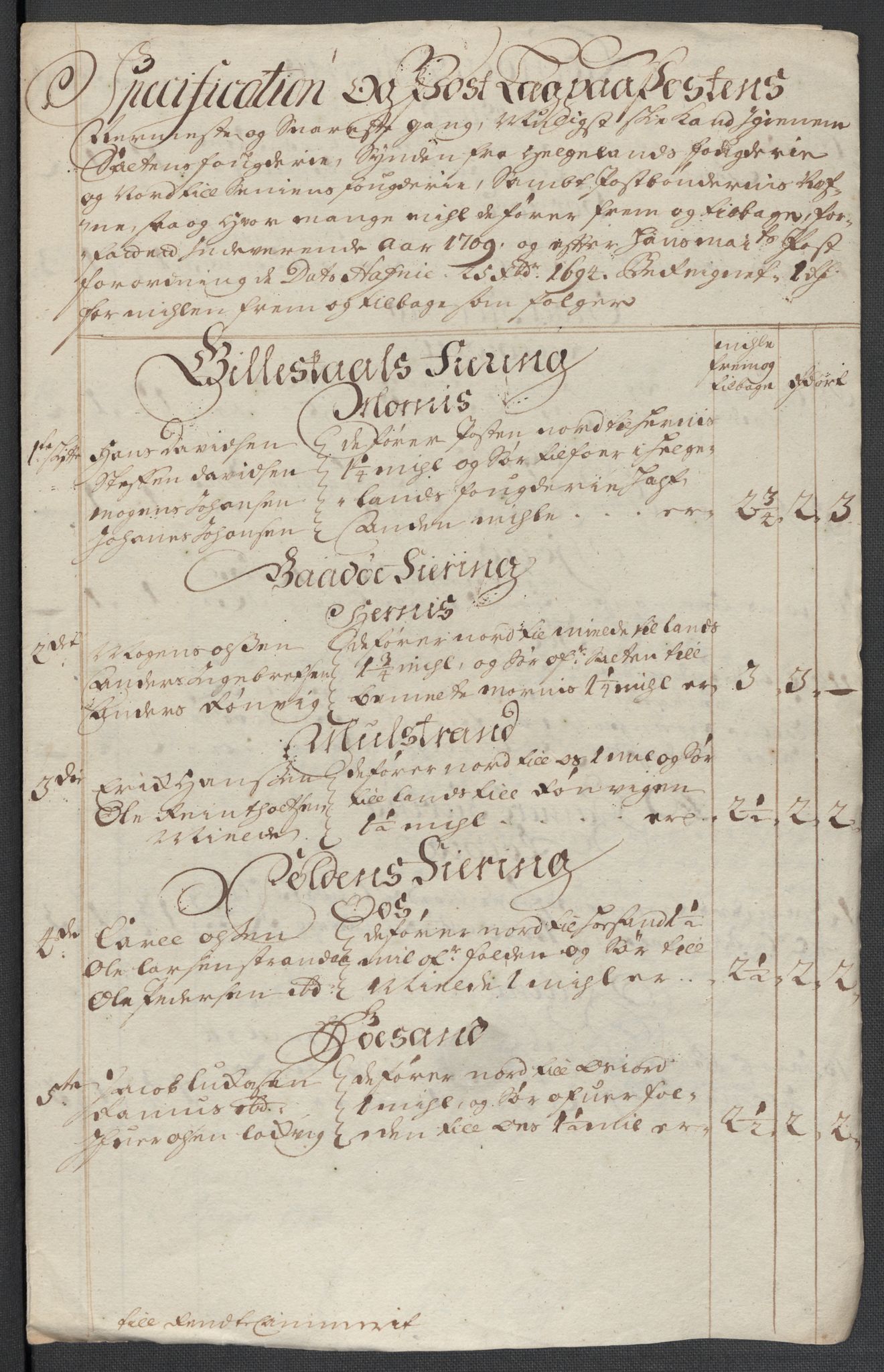 Rentekammeret inntil 1814, Reviderte regnskaper, Fogderegnskap, RA/EA-4092/R66/L4581: Fogderegnskap Salten, 1707-1710, s. 395