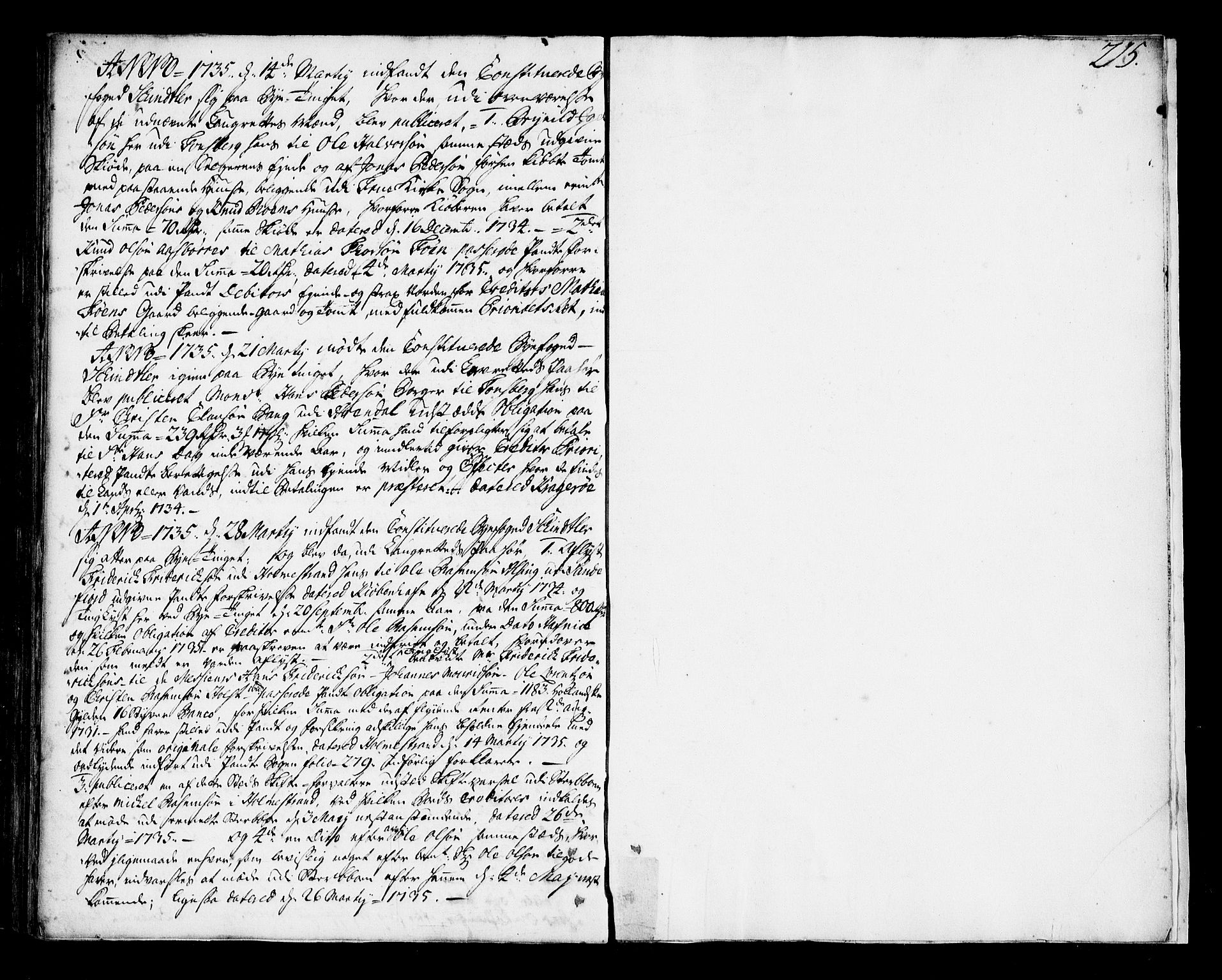 Tønsberg byfogd, AV/SAKO-A-224/F/Fa/L0013: Tingbok, 1730-1735, s. 215