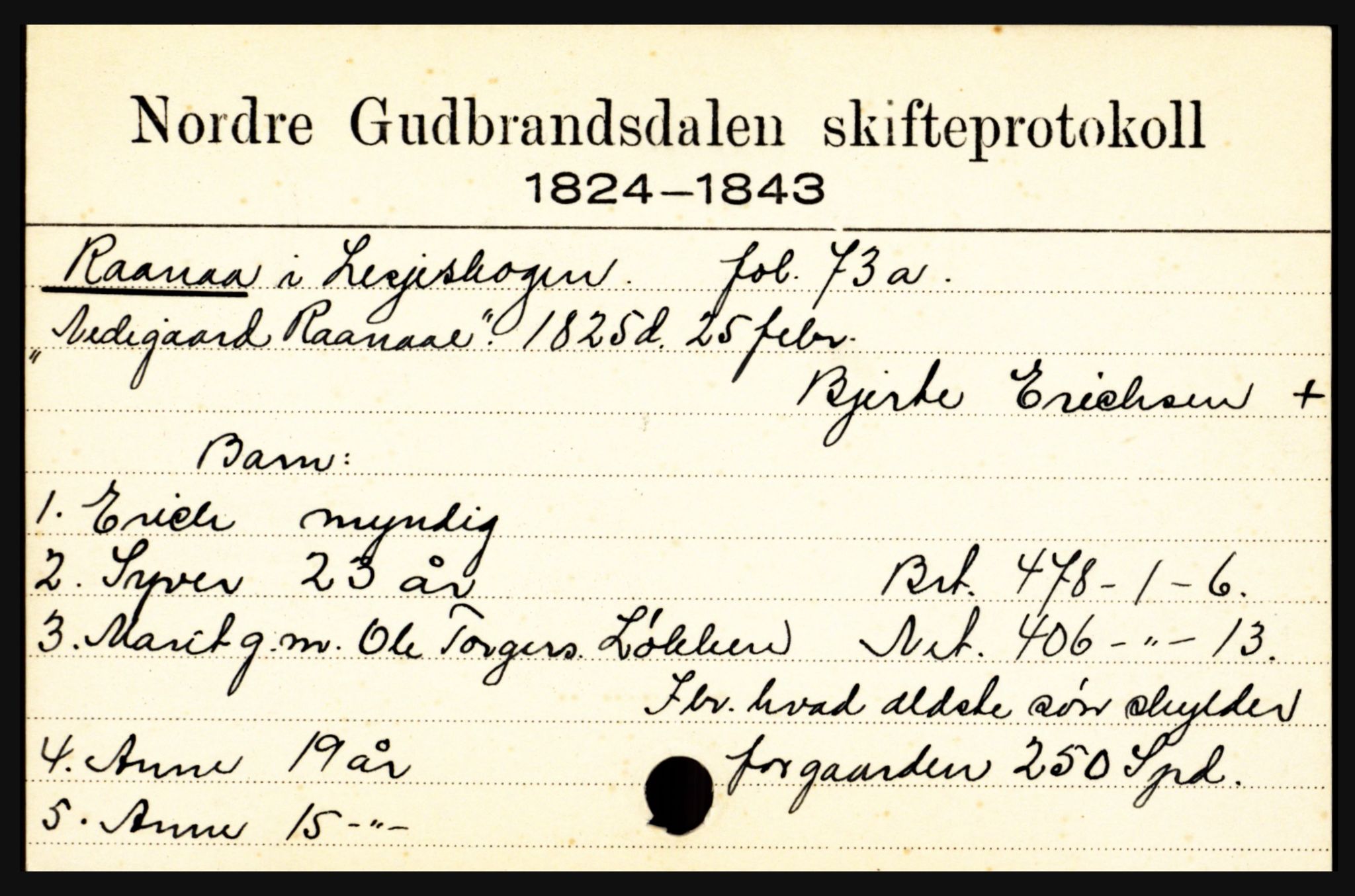 Nord-Gudbrandsdal tingrett, SAH/TING-002/J, 1658-1900, s. 10905