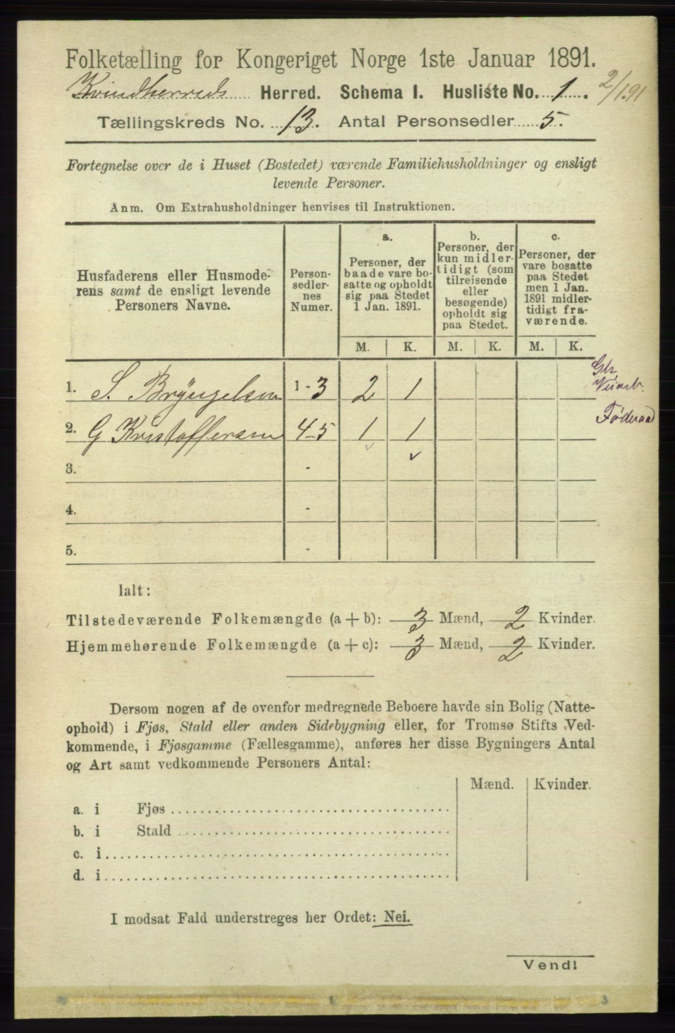 RA, Folketelling 1891 for 1224 Kvinnherad herred, 1891, s. 4206