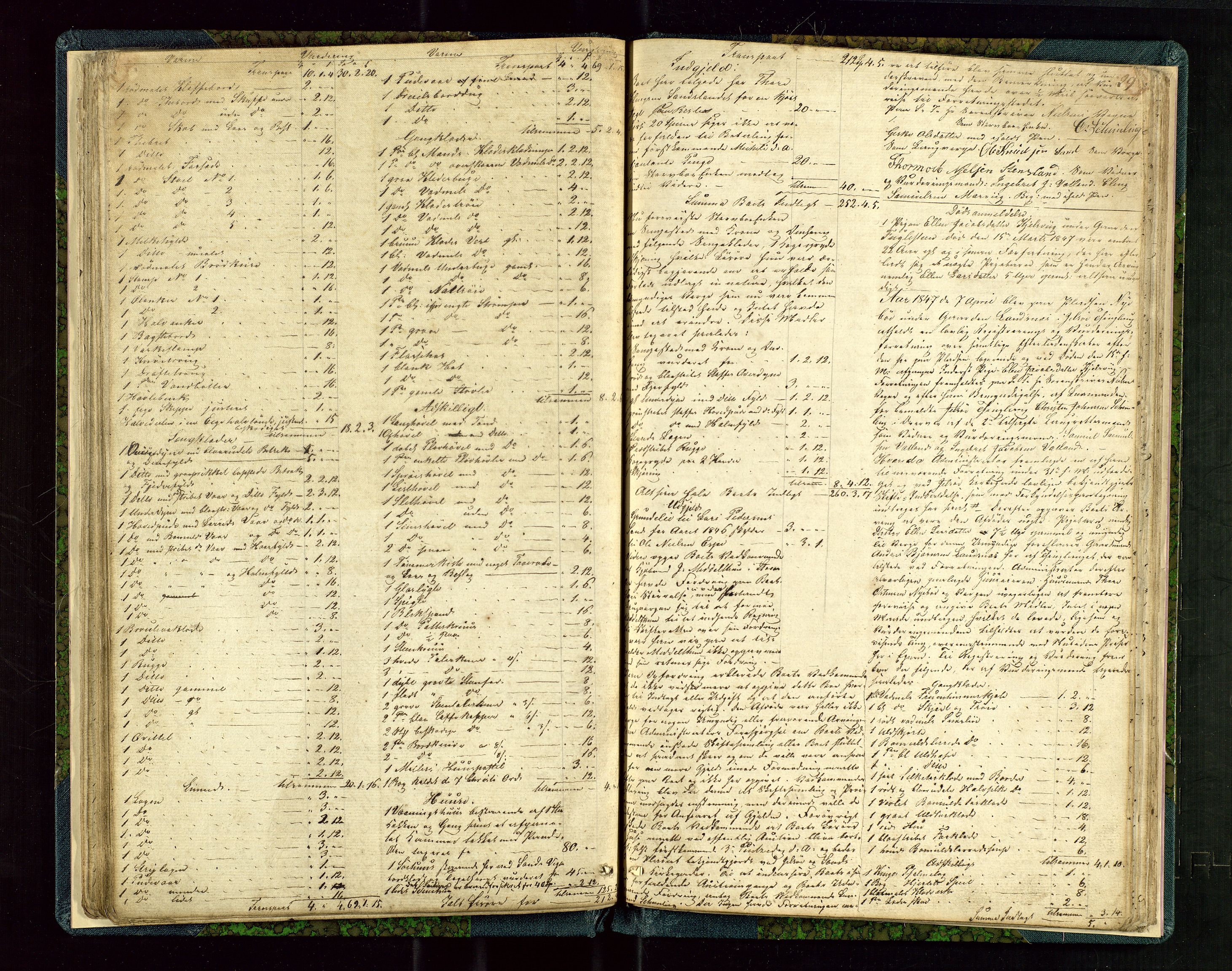 Ryfylke tingrett, AV/SAST-A-100055/001/IV/IVE/L0001: Skifteregistreringsprotoll Jelsa, 1846-1848, s. 29