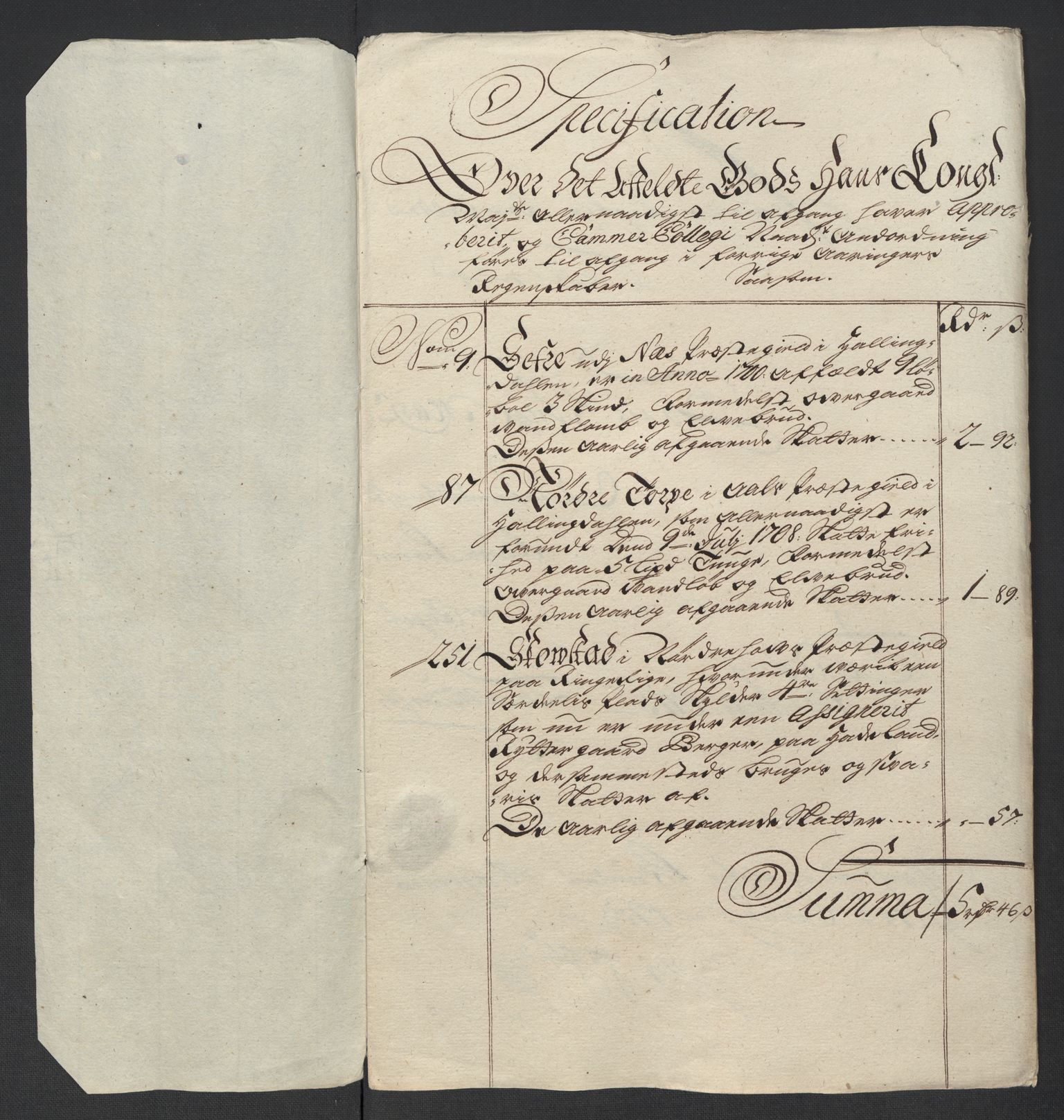 Rentekammeret inntil 1814, Reviderte regnskaper, Fogderegnskap, RA/EA-4092/R23/L1470: Fogderegnskap Ringerike og Hallingdal, 1712, s. 209