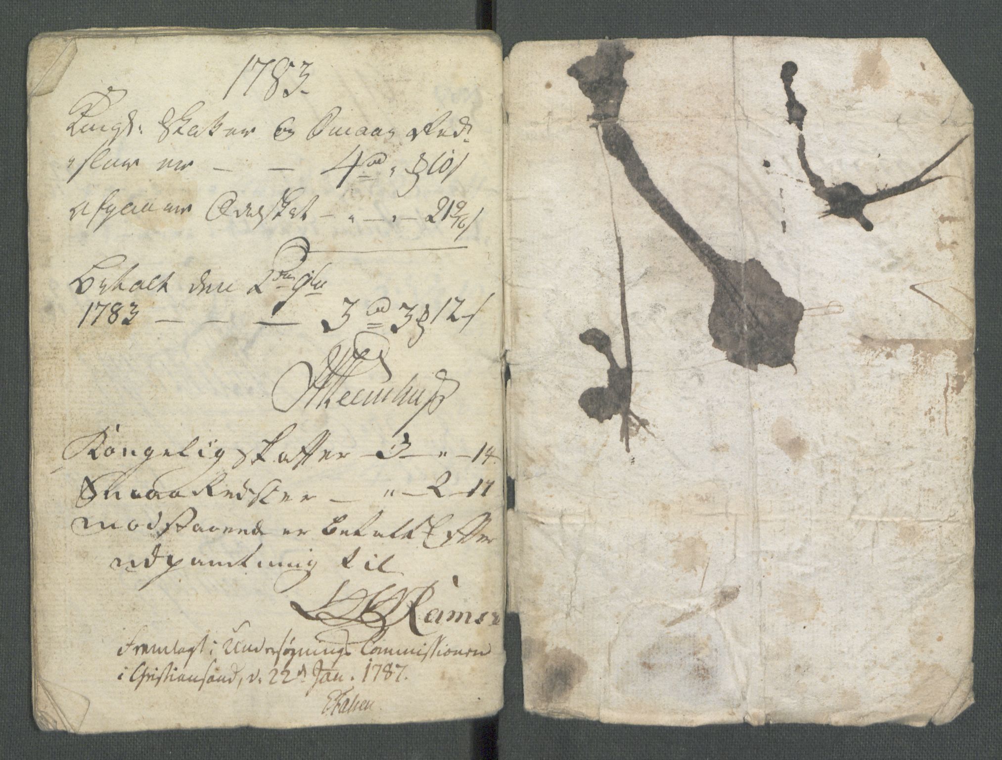 Rentekammeret inntil 1814, Realistisk ordnet avdeling, RA/EA-4070/Od/L0001/0002: Oppløp / [Æ2]: Dokumenter om Lofthusurolighetene i Nedenes, 1786-1789, s. 511