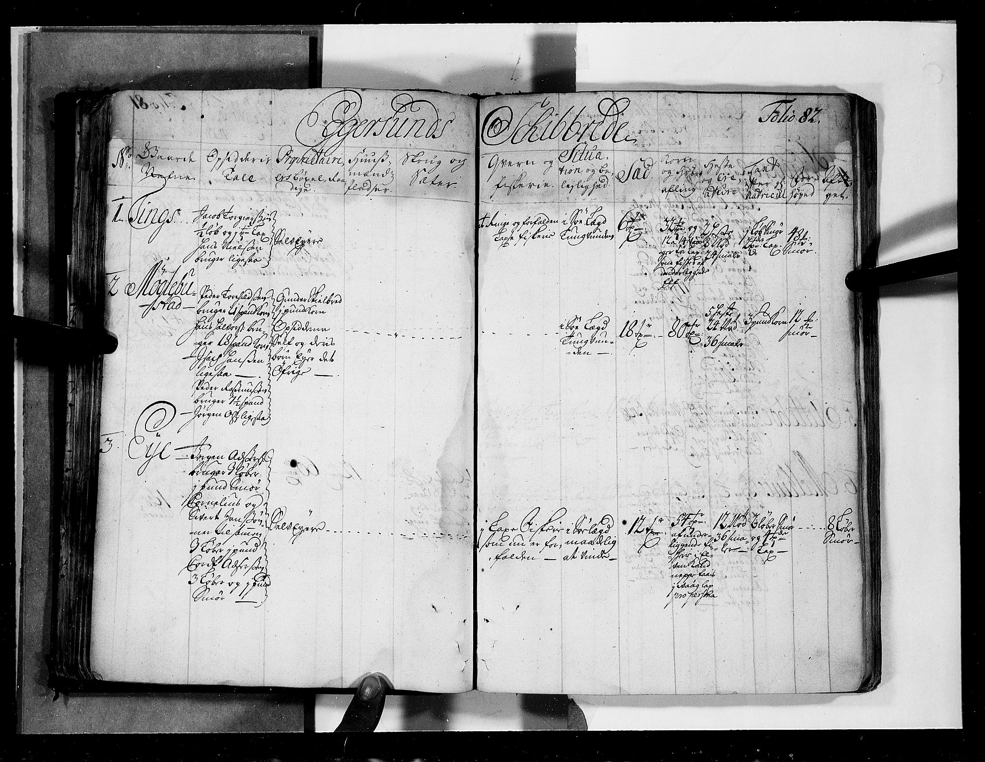 Rentekammeret inntil 1814, Realistisk ordnet avdeling, AV/RA-EA-4070/N/Nb/Nbf/L0131: Jæren og Dalane eksaminasjonsprotokoll, 1723, s. 84