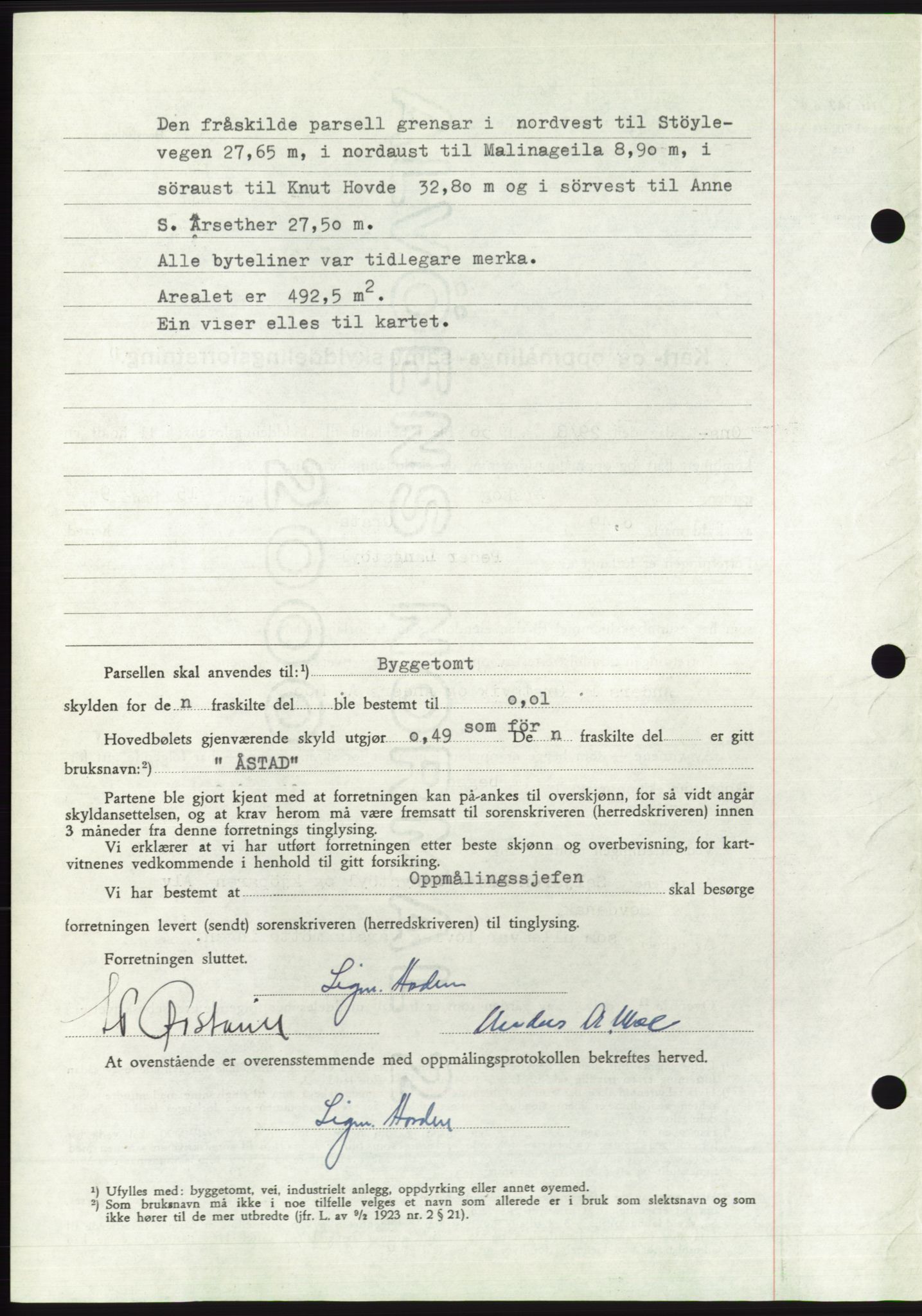 Søre Sunnmøre sorenskriveri, AV/SAT-A-4122/1/2/2C/L0104: Pantebok nr. 30A, 1956-1956, Dagboknr: 1782/1956