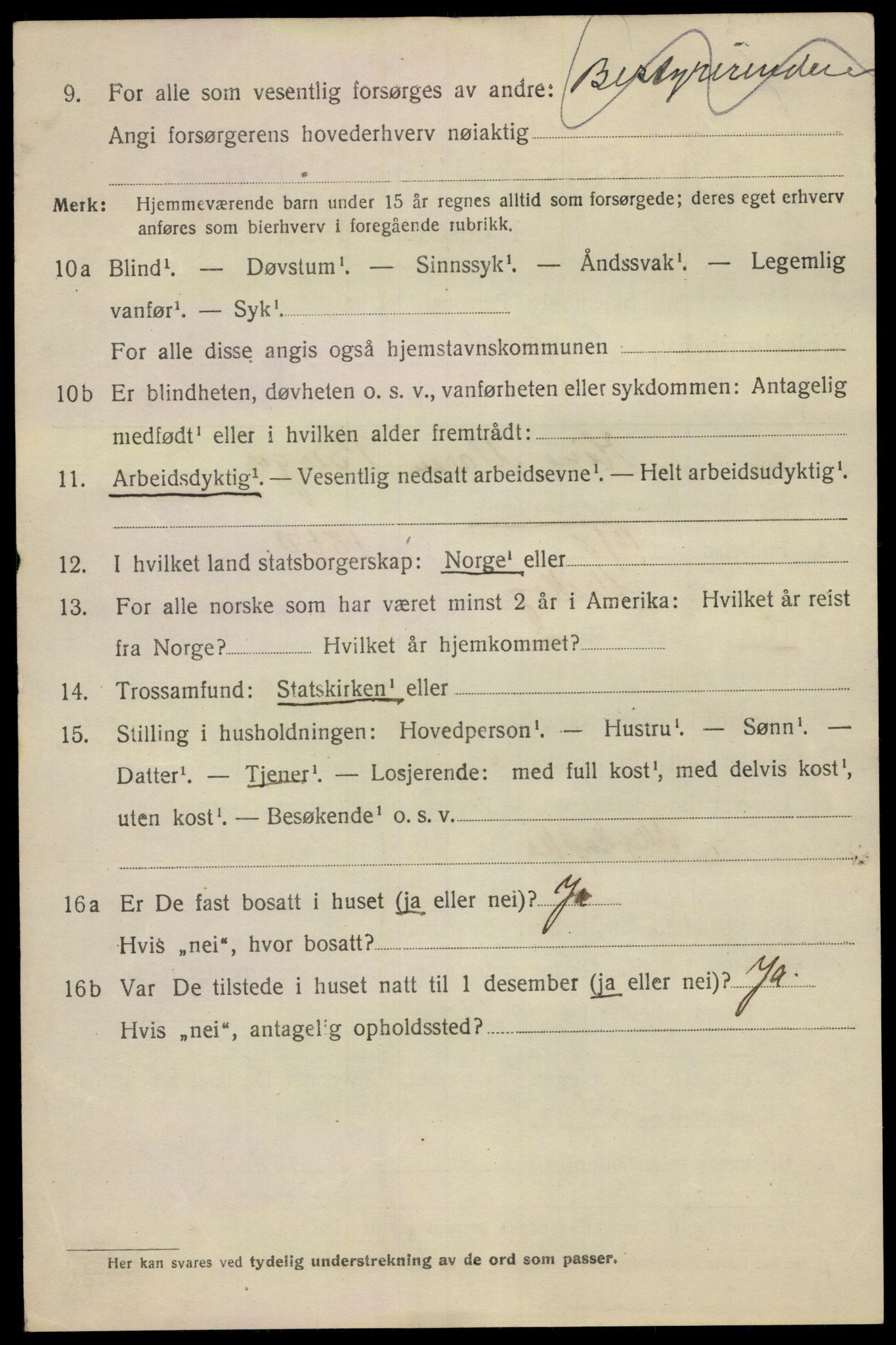 SAO, Folketelling 1920 for 0301 Kristiania kjøpstad, 1920, s. 146798