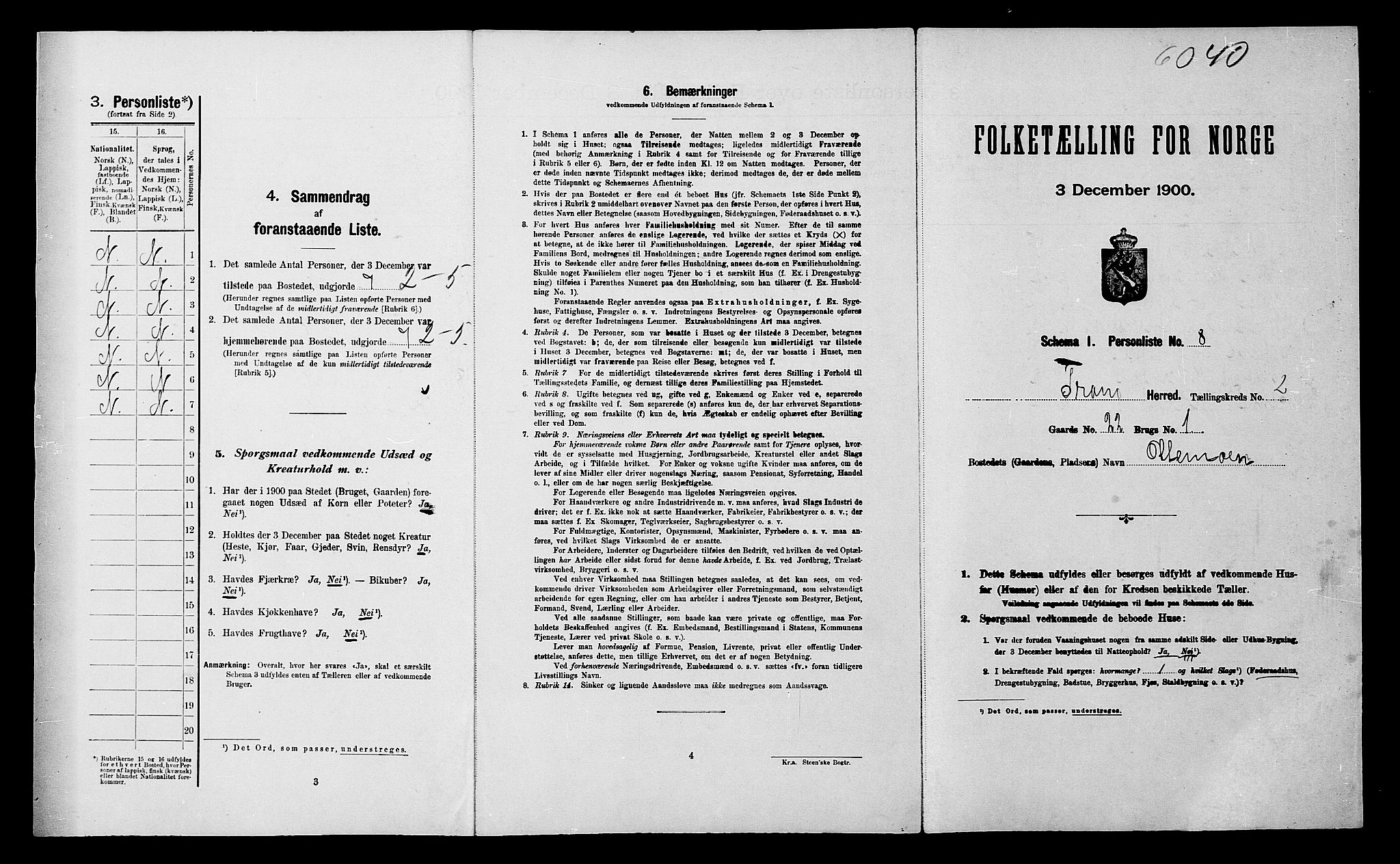 SATØ, Folketelling 1900 for 1927 Tranøy herred, 1900, s. 353