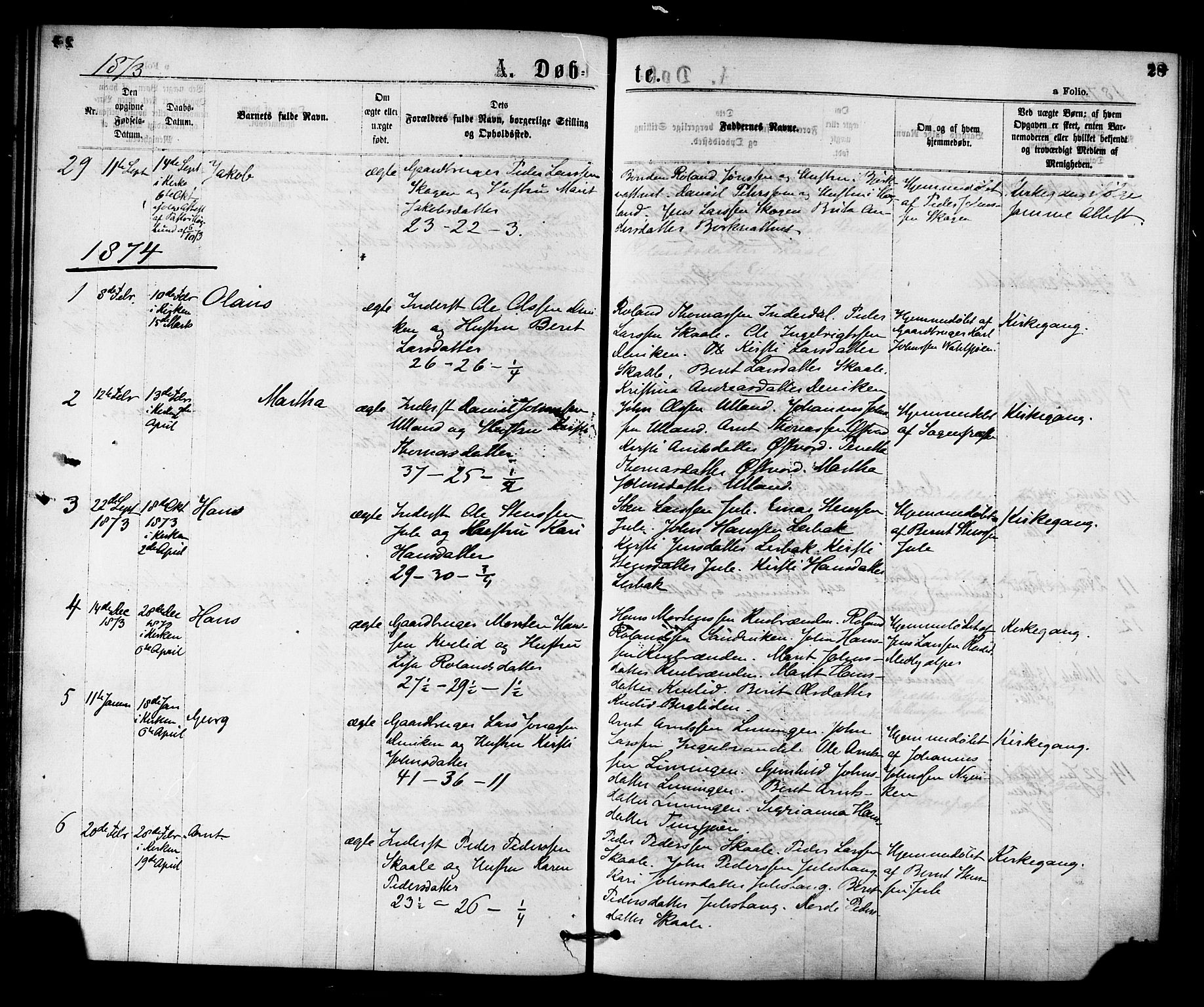 Ministerialprotokoller, klokkerbøker og fødselsregistre - Nord-Trøndelag, AV/SAT-A-1458/755/L0493: Ministerialbok nr. 755A02, 1865-1881, s. 28