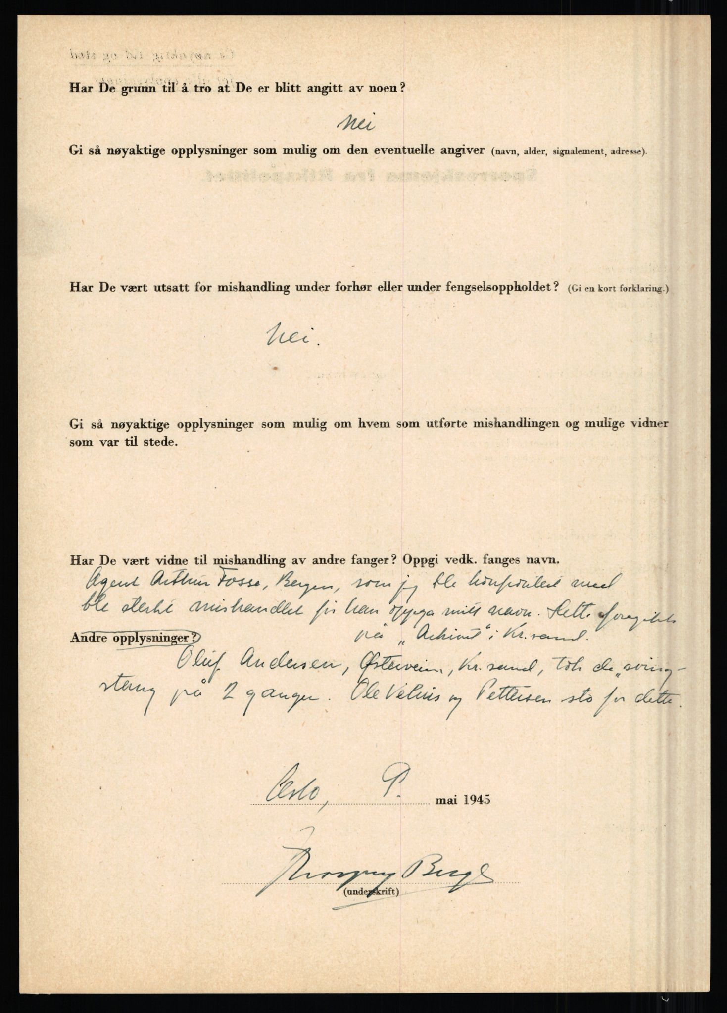 Rikspolitisjefen, AV/RA-S-1560/L/L0002: Berg, Alf - Bråthen, Thorleif, 1940-1945, s. 170