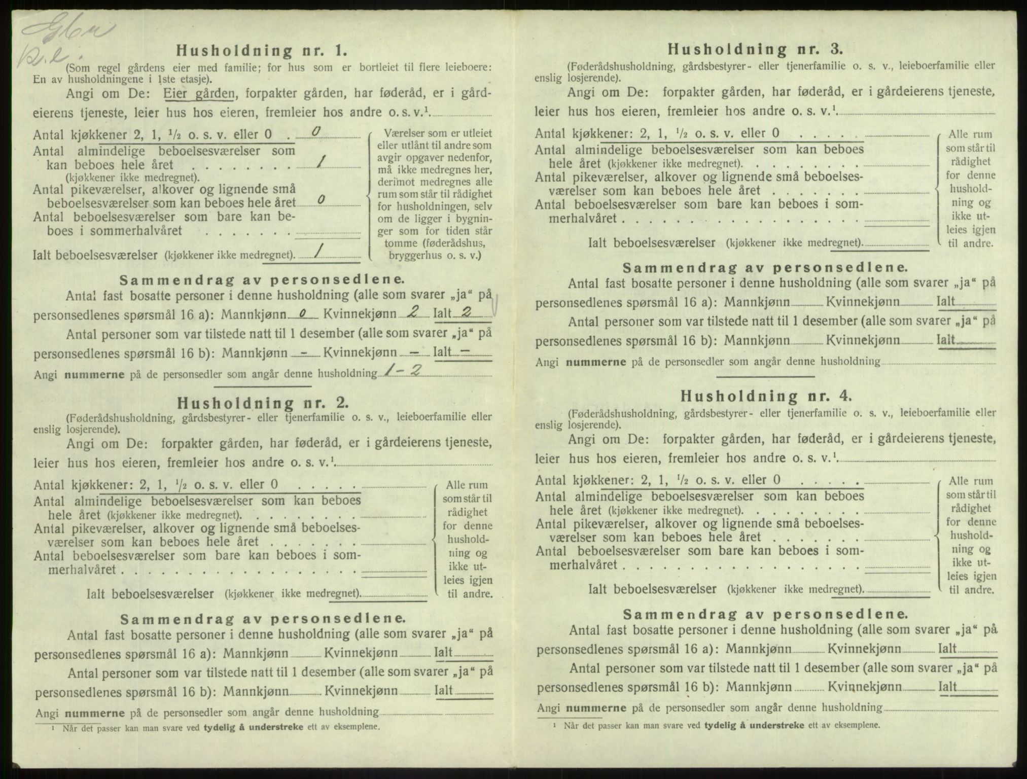 SAB, Folketelling 1920 for 1429 Fjaler herred, 1920, s. 1270