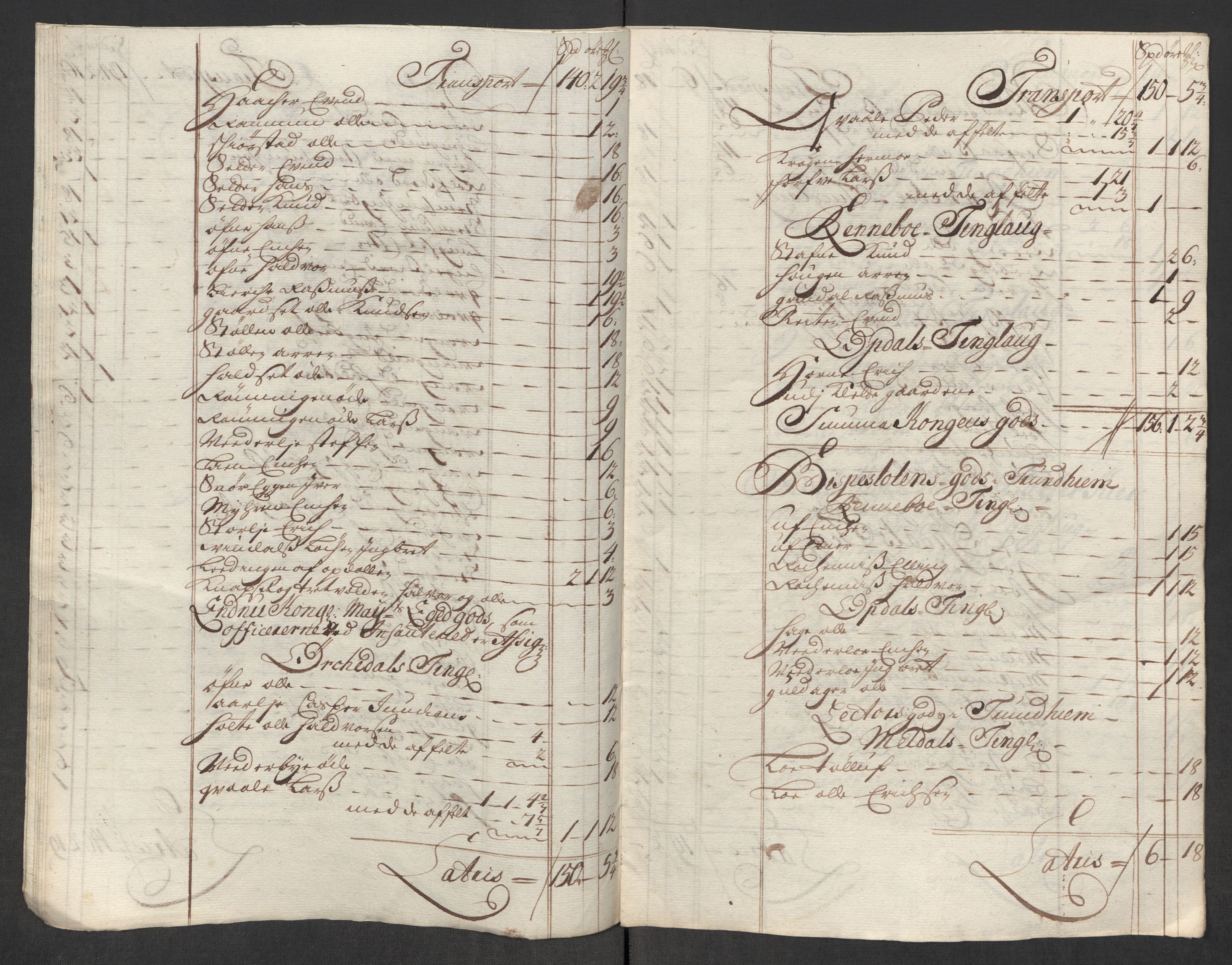 Rentekammeret inntil 1814, Reviderte regnskaper, Fogderegnskap, AV/RA-EA-4092/R60/L3966: Fogderegnskap Orkdal og Gauldal, 1715, s. 440