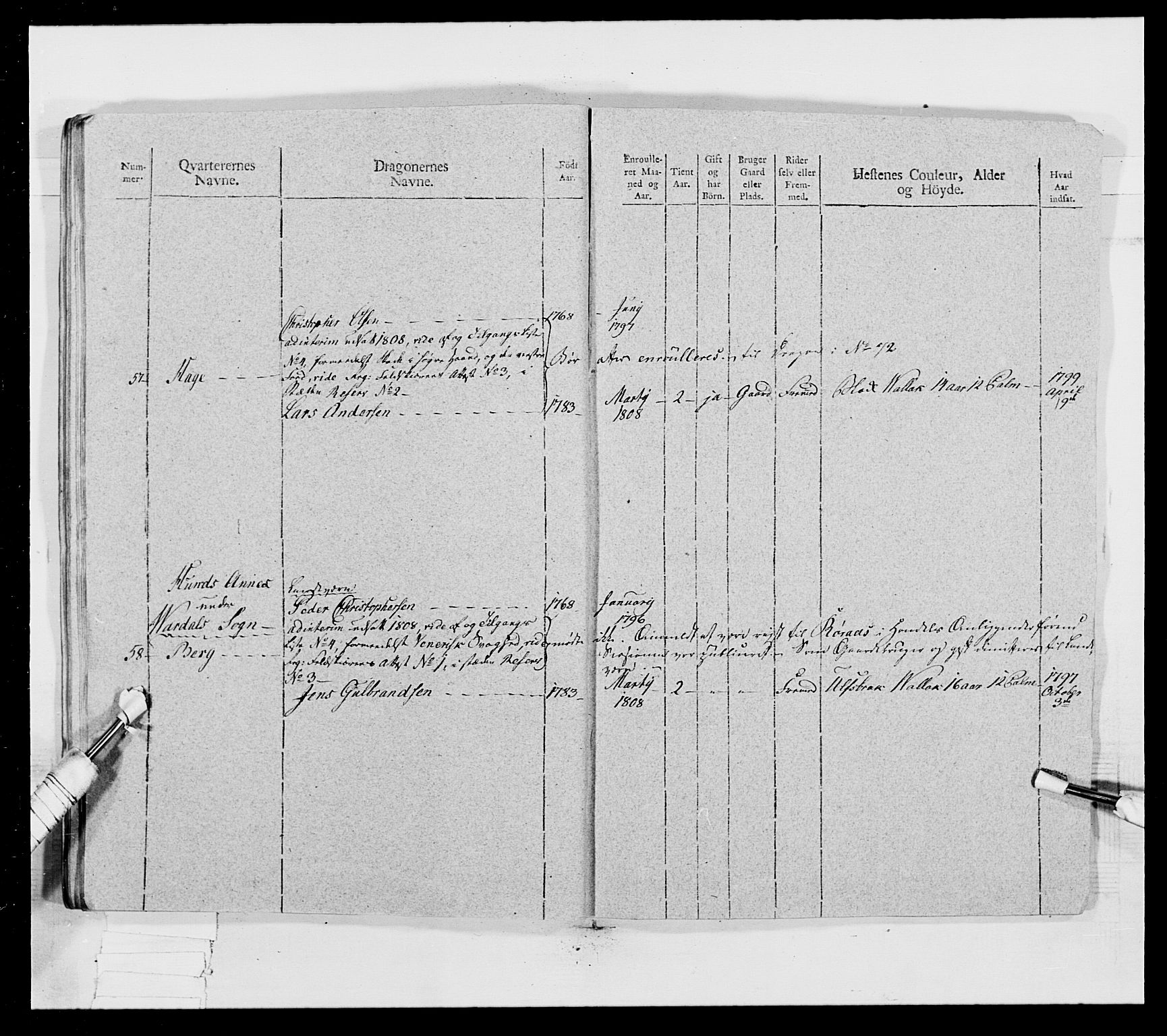 Generalitets- og kommissariatskollegiet, Det kongelige norske kommissariatskollegium, AV/RA-EA-5420/E/Eh/L0018: Opplandske dragonregiment, 1810-1811, s. 291