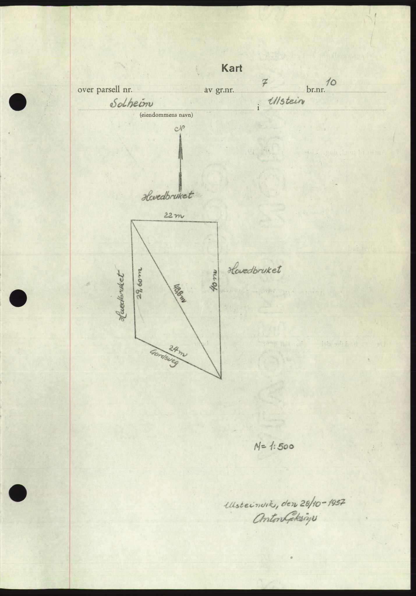 Søre Sunnmøre sorenskriveri, AV/SAT-A-4122/1/2/2C/L0108: Pantebok nr. 34A, 1957-1958, Dagboknr: 2673/1957