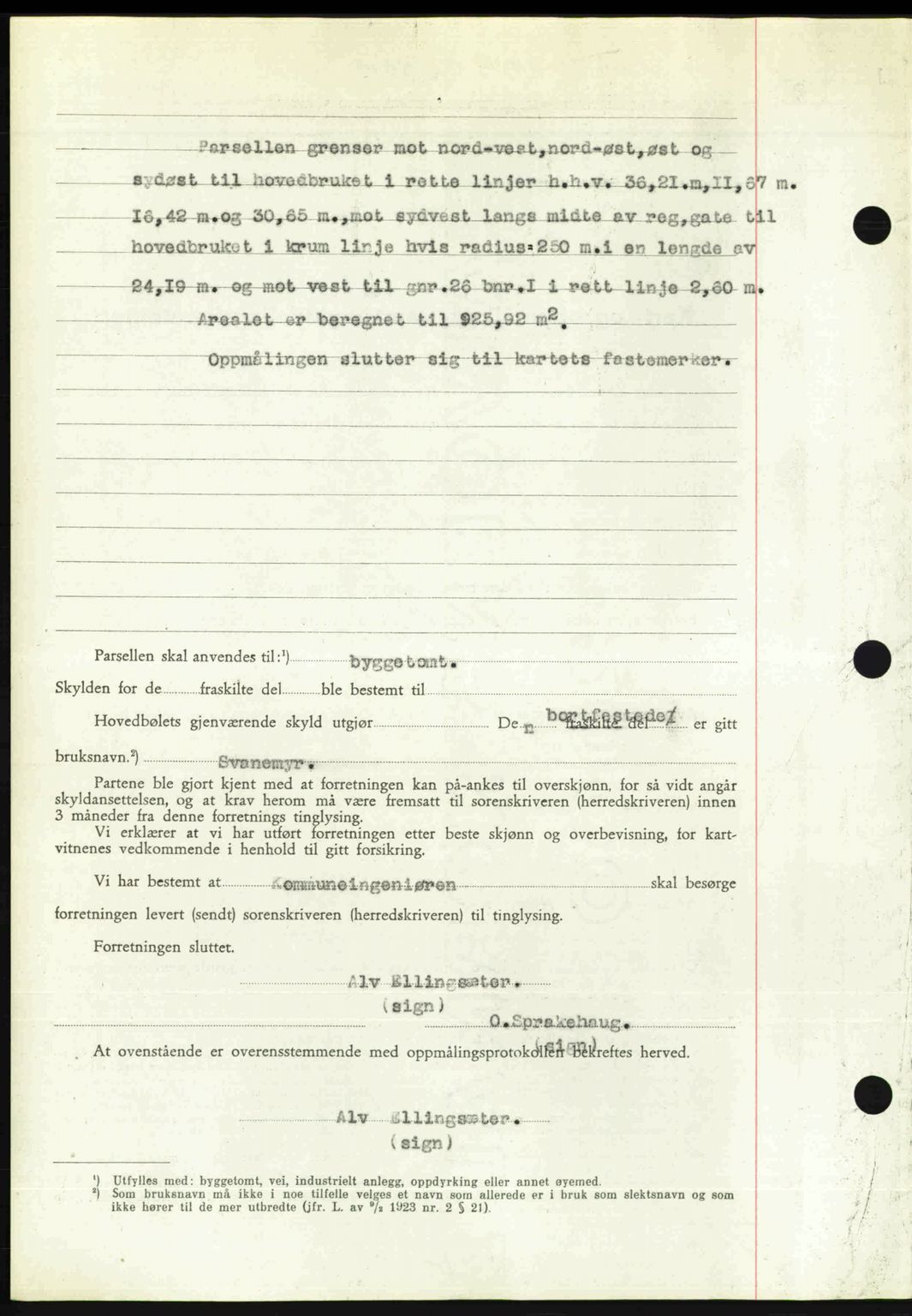 Romsdal sorenskriveri, AV/SAT-A-4149/1/2/2C: Pantebok nr. A29, 1949-1949, Dagboknr: 701/1949