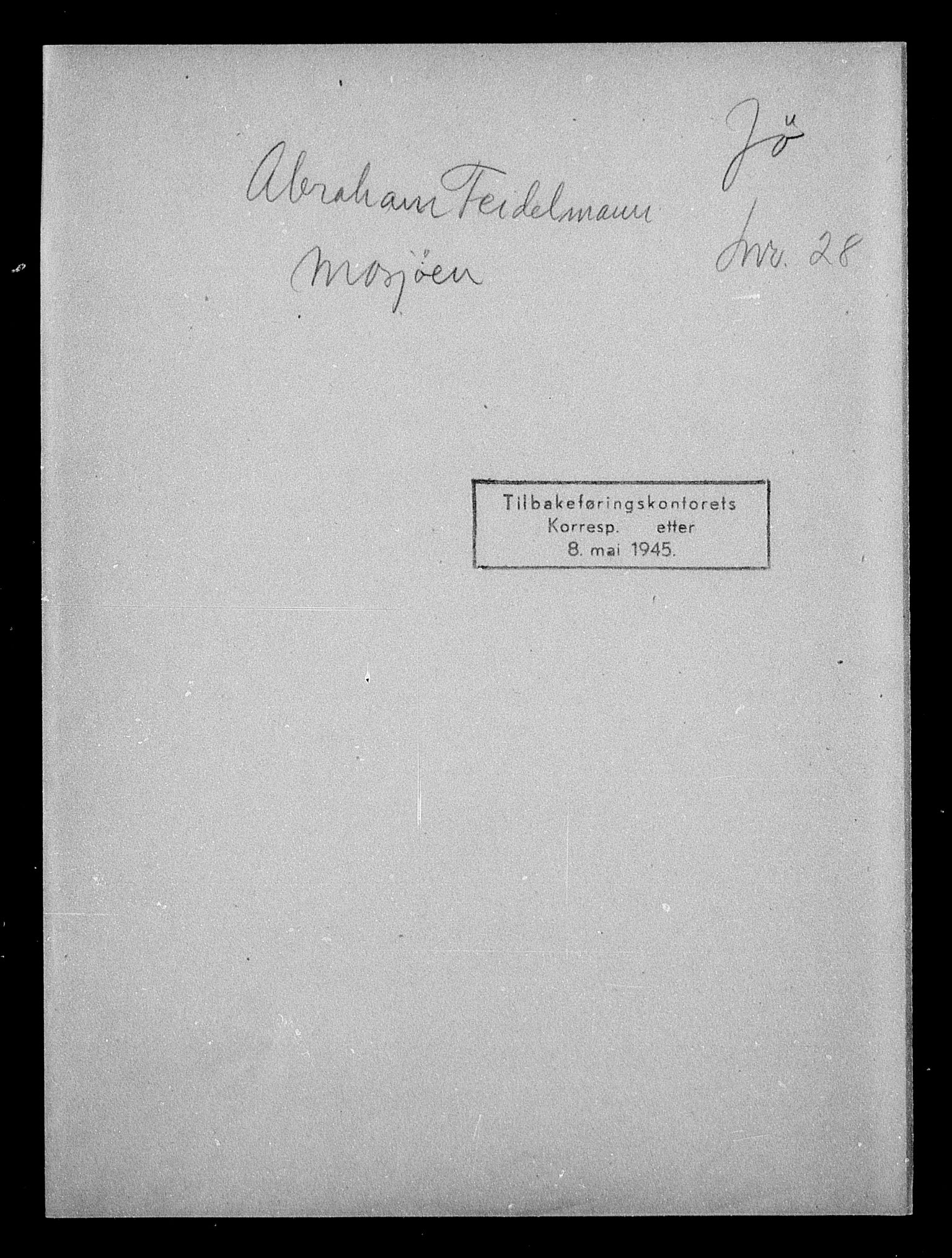 Justisdepartementet, Tilbakeføringskontoret for inndratte formuer, AV/RA-S-1564/H/Hc/Hcb/L0912: --, 1945-1947, s. 3