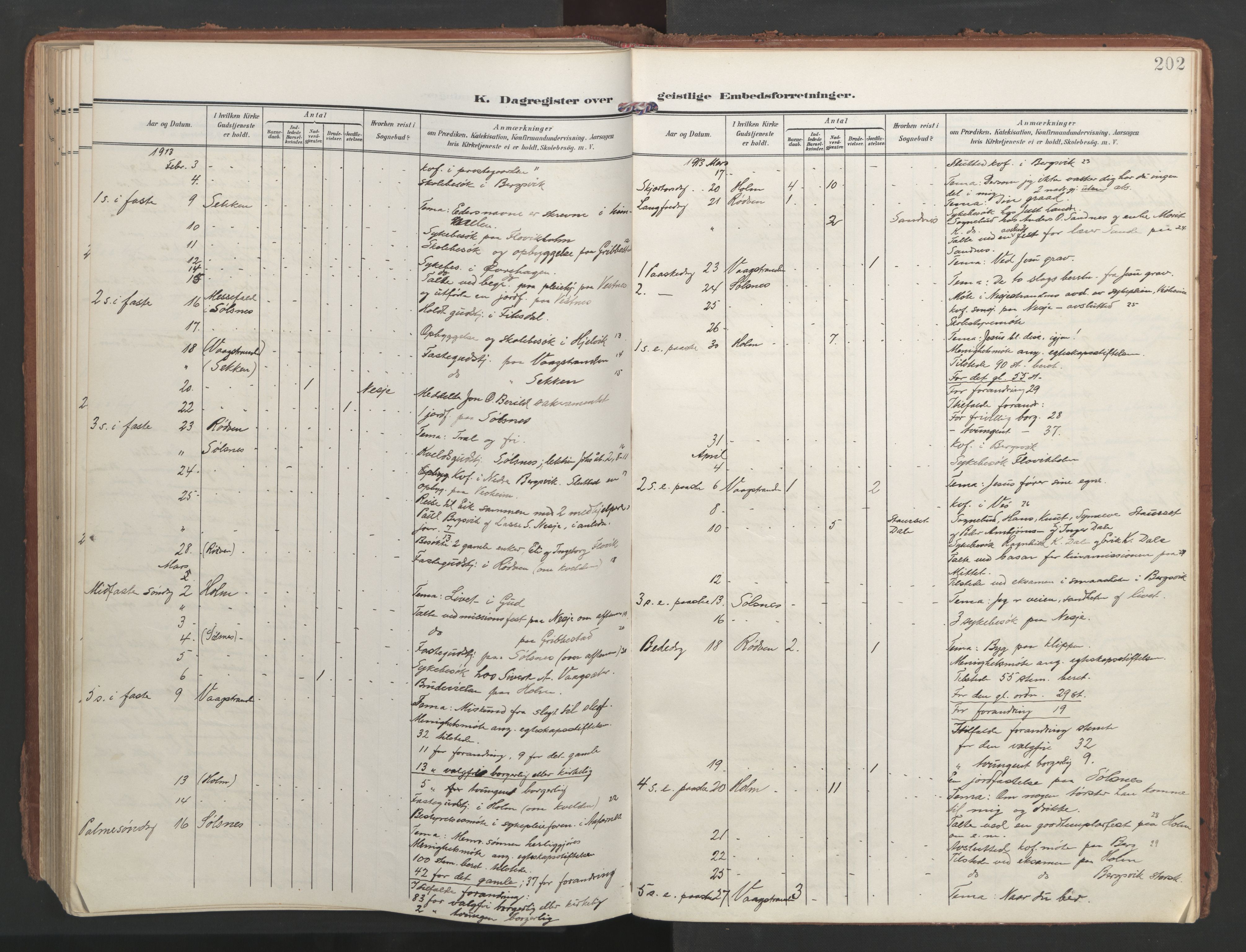 Ministerialprotokoller, klokkerbøker og fødselsregistre - Møre og Romsdal, AV/SAT-A-1454/547/L0605: Ministerialbok nr. 547A07, 1907-1936, s. 202