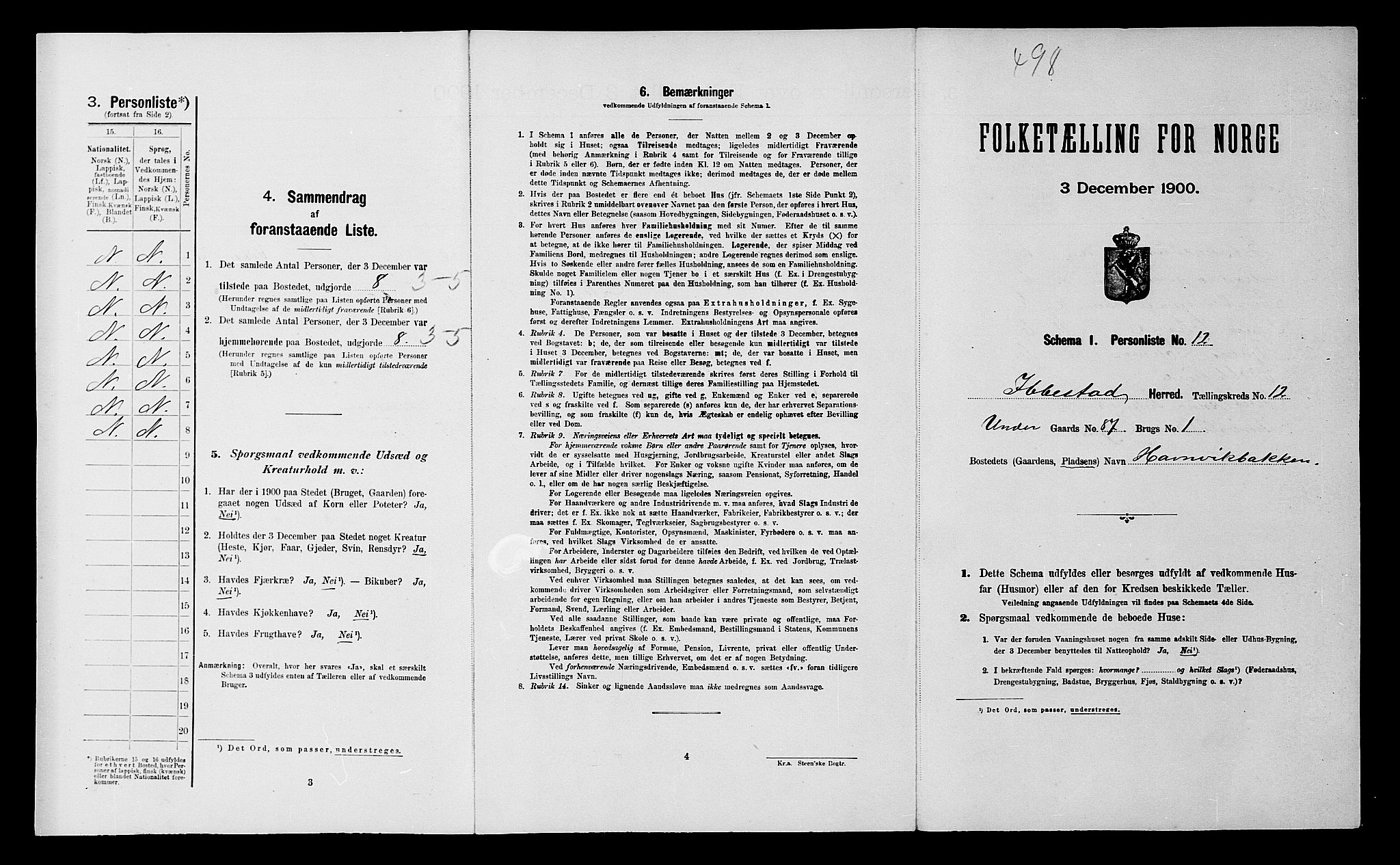 SATØ, Folketelling 1900 for 1917 Ibestad herred, 1900, s. 1527