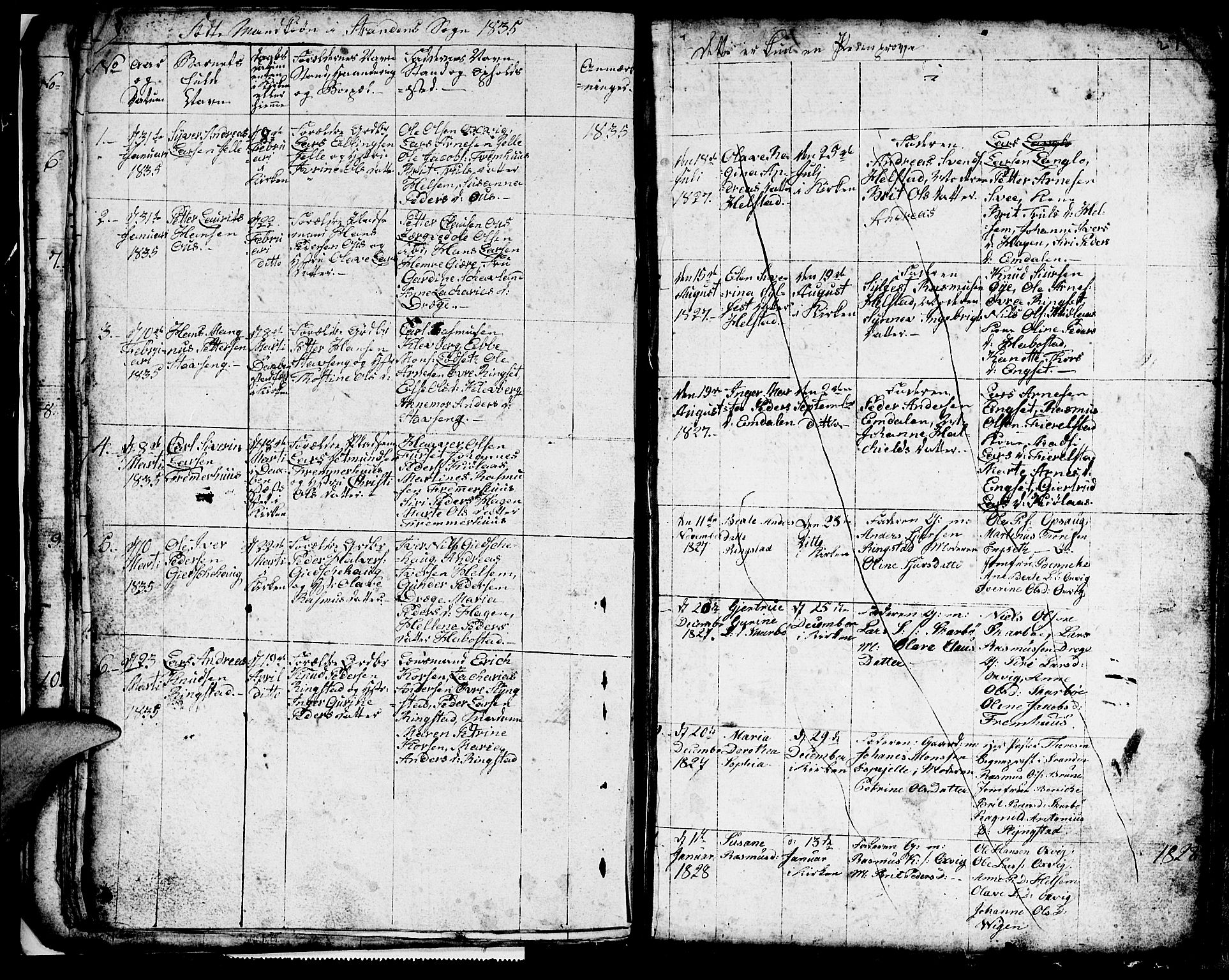 Ministerialprotokoller, klokkerbøker og fødselsregistre - Møre og Romsdal, SAT/A-1454/520/L0290: Klokkerbok nr. 520C02, 1825-1835, s. 27