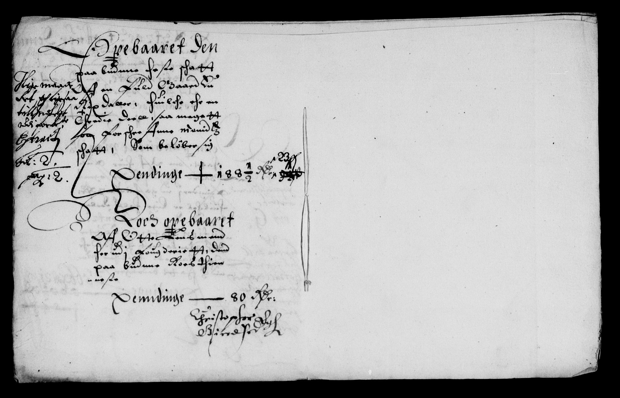 Rentekammeret inntil 1814, Reviderte regnskaper, Lensregnskaper, RA/EA-5023/R/Rb/Rbt/L0139: Bergenhus len, 1657-1658