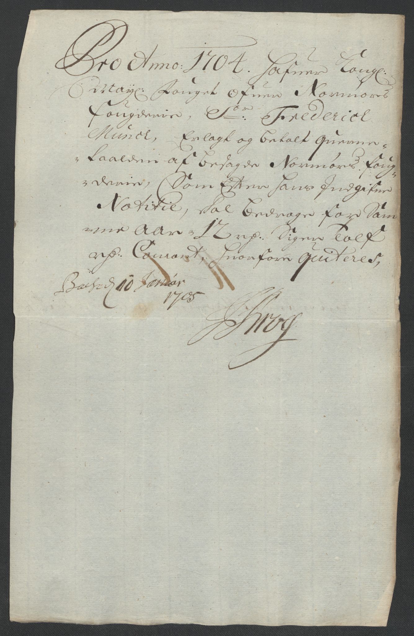 Rentekammeret inntil 1814, Reviderte regnskaper, Fogderegnskap, RA/EA-4092/R56/L3740: Fogderegnskap Nordmøre, 1703-1704, s. 278