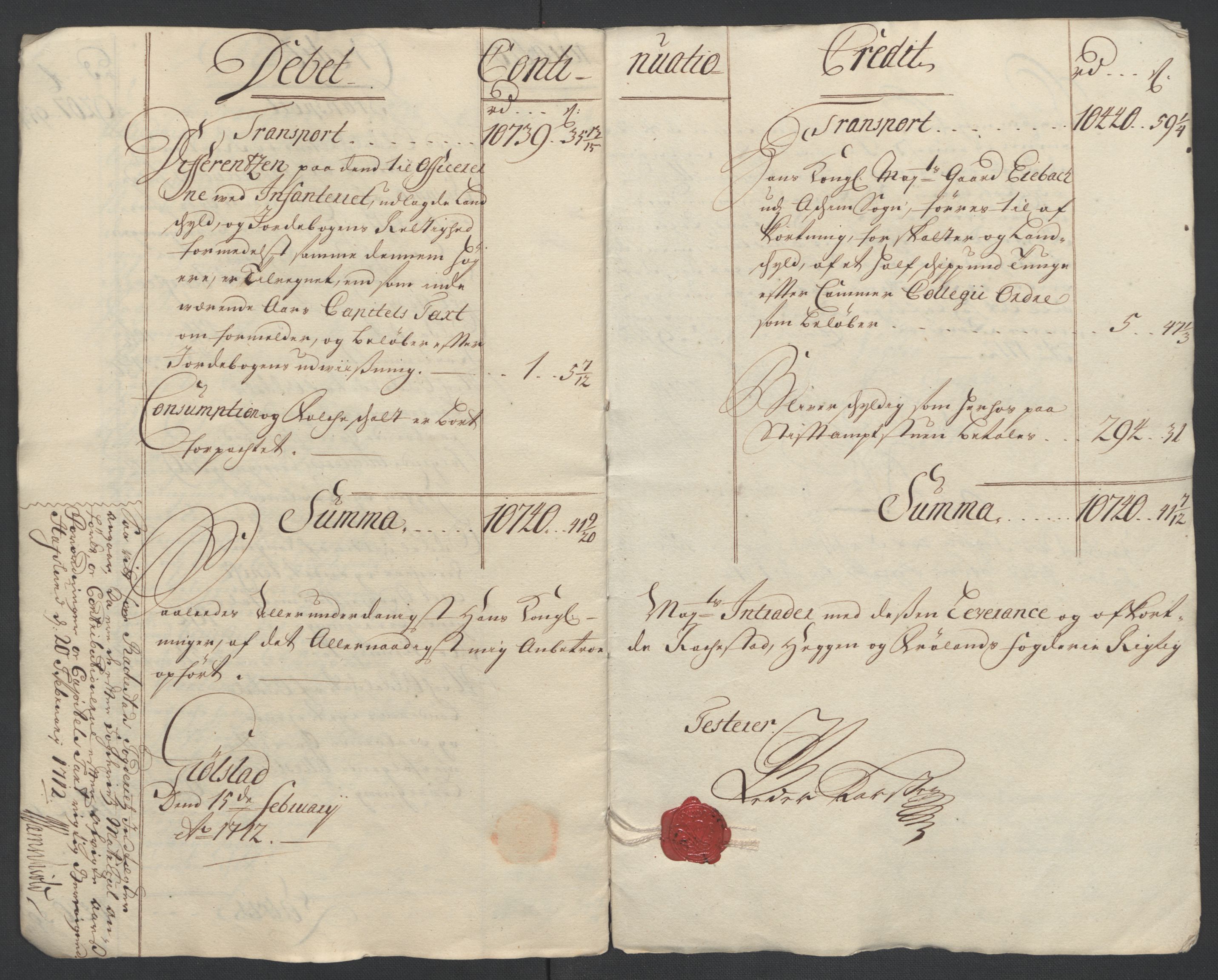 Rentekammeret inntil 1814, Reviderte regnskaper, Fogderegnskap, AV/RA-EA-4092/R07/L0303: Fogderegnskap Rakkestad, Heggen og Frøland, 1711, s. 10