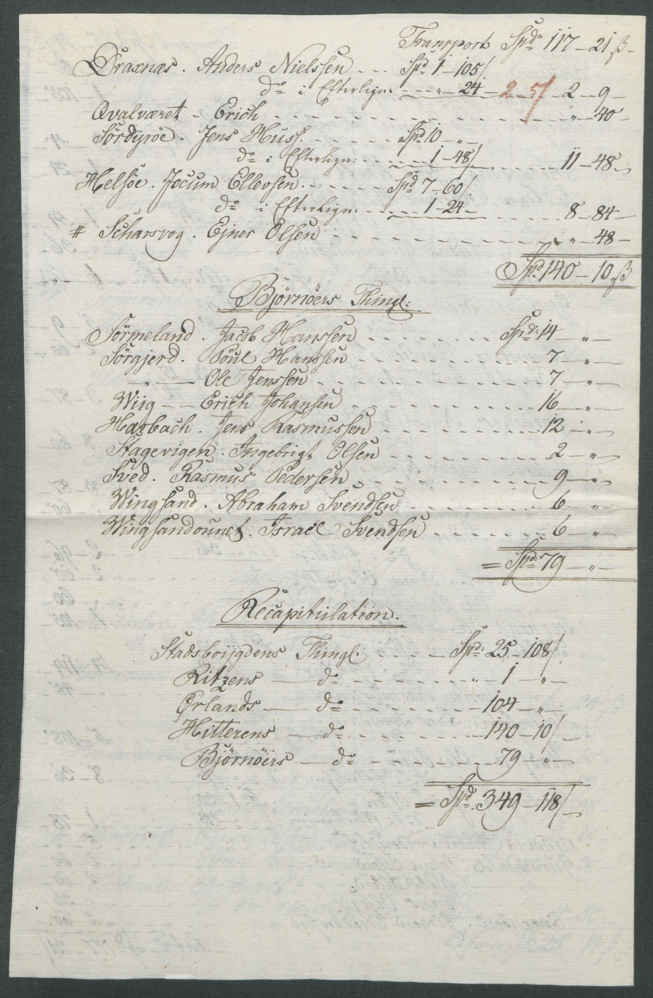Sølvskatten 1816, NOBA/SOLVSKATTEN/A/L0050: Bind 51: Fosen fogderi, 1816-1822, s. 6
