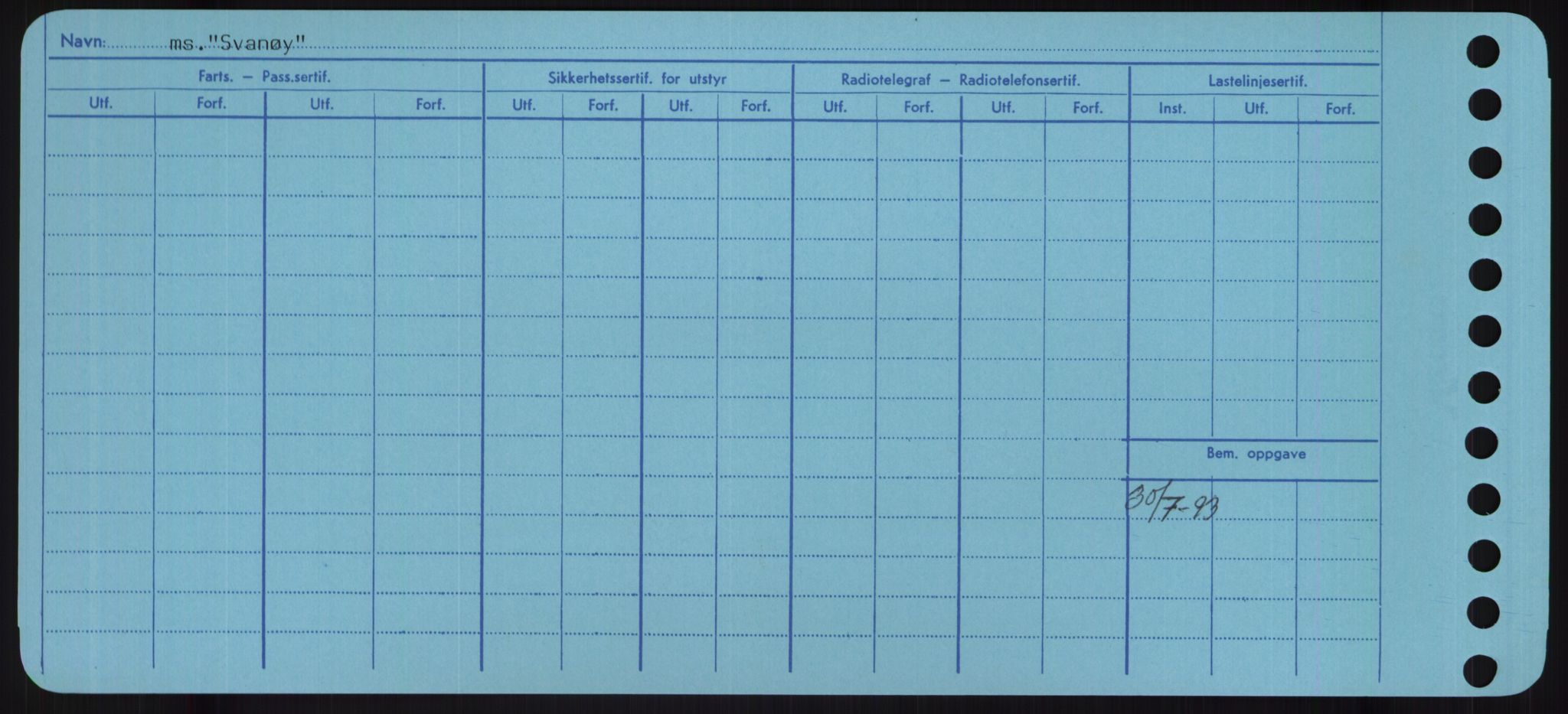 Sjøfartsdirektoratet med forløpere, Skipsmålingen, RA/S-1627/H/Ha/L0005/0002: Fartøy, S-Sven / Fartøy, Skjo-Sven, s. 834