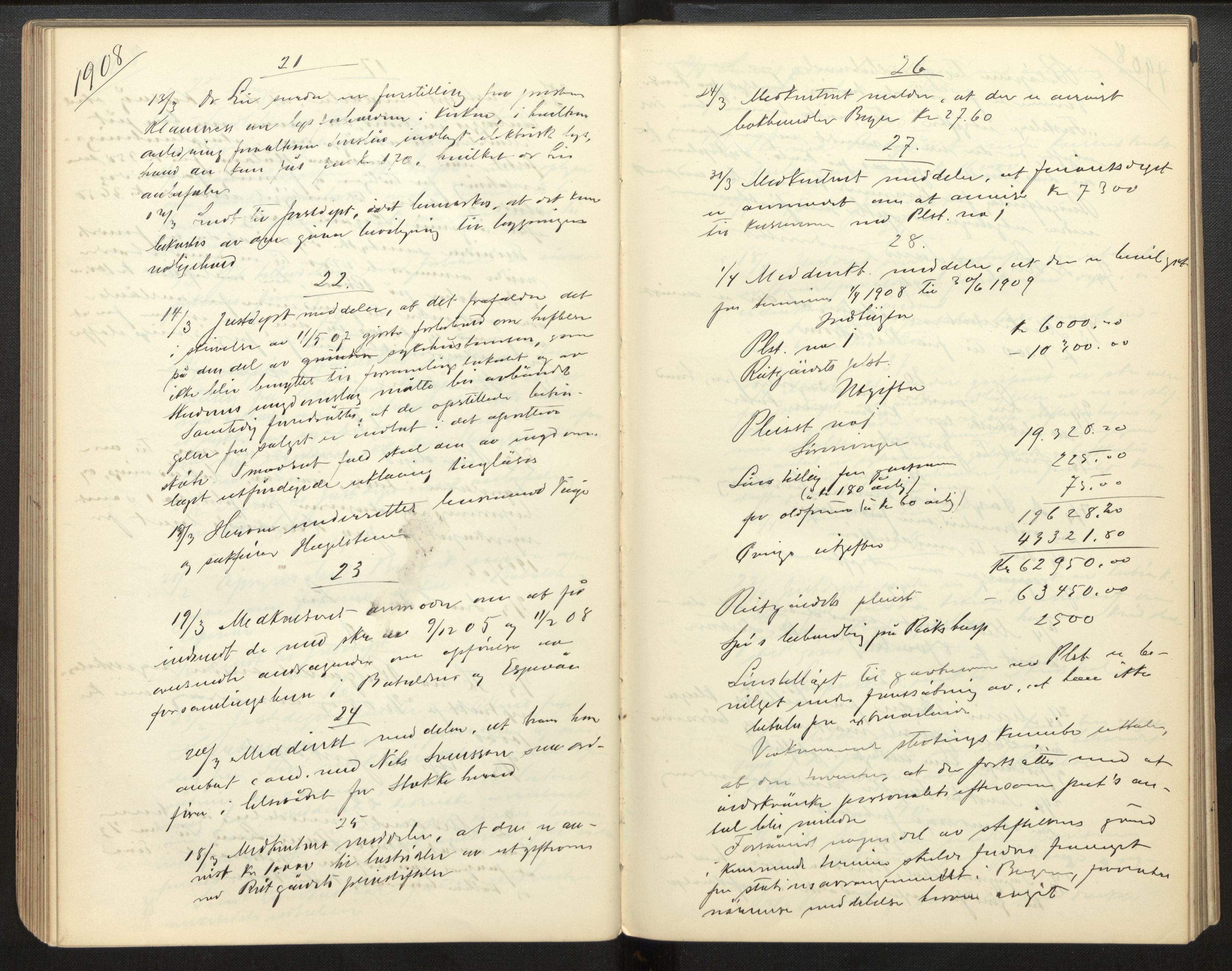 Lepraarkiver - Overlegen for den spedalske sykdom, AV/SAB-A-61001/B.c/L0007: Journal, 1899-1916