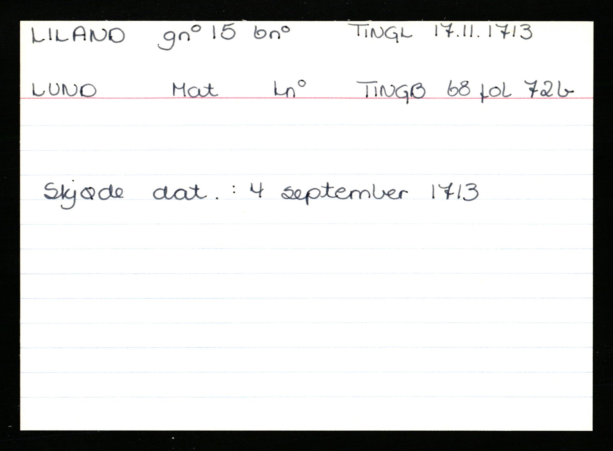 Statsarkivet i Stavanger, AV/SAST-A-101971/03/Y/Ym/L0035: Åstedskort sortert etter gårdsnavn: Leiranger - Lindanger, 1600-1950, s. 481