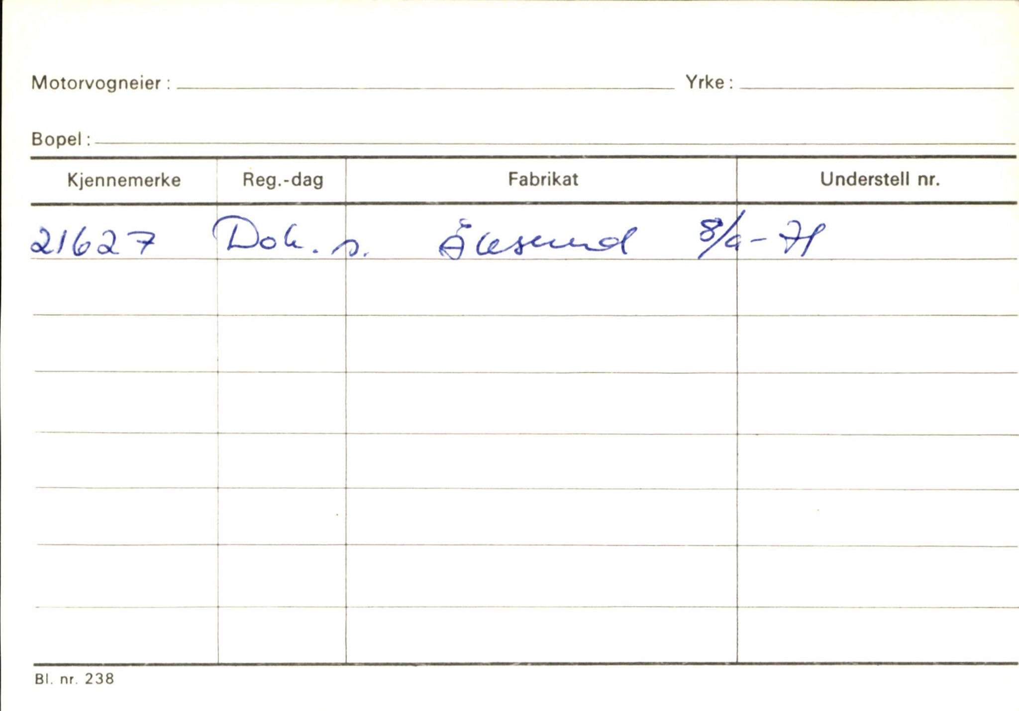 Statens vegvesen, Sogn og Fjordane vegkontor, AV/SAB-A-5301/4/F/L0131: Eigarregister Høyanger P-Å. Stryn S-Å, 1945-1975, s. 1472