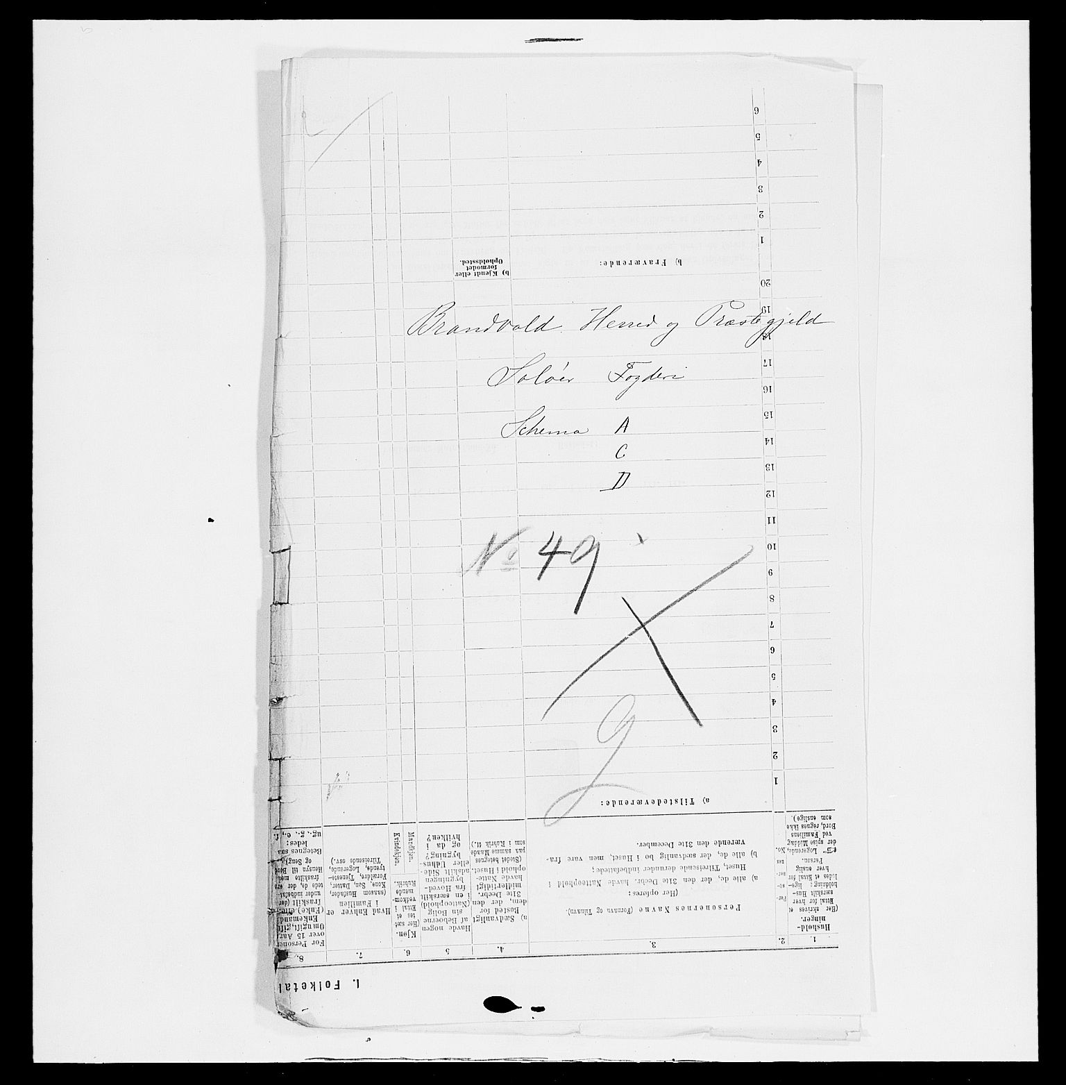 SAH, Folketelling 1875 for 0422P Brandval prestegjeld, 1875, s. 9
