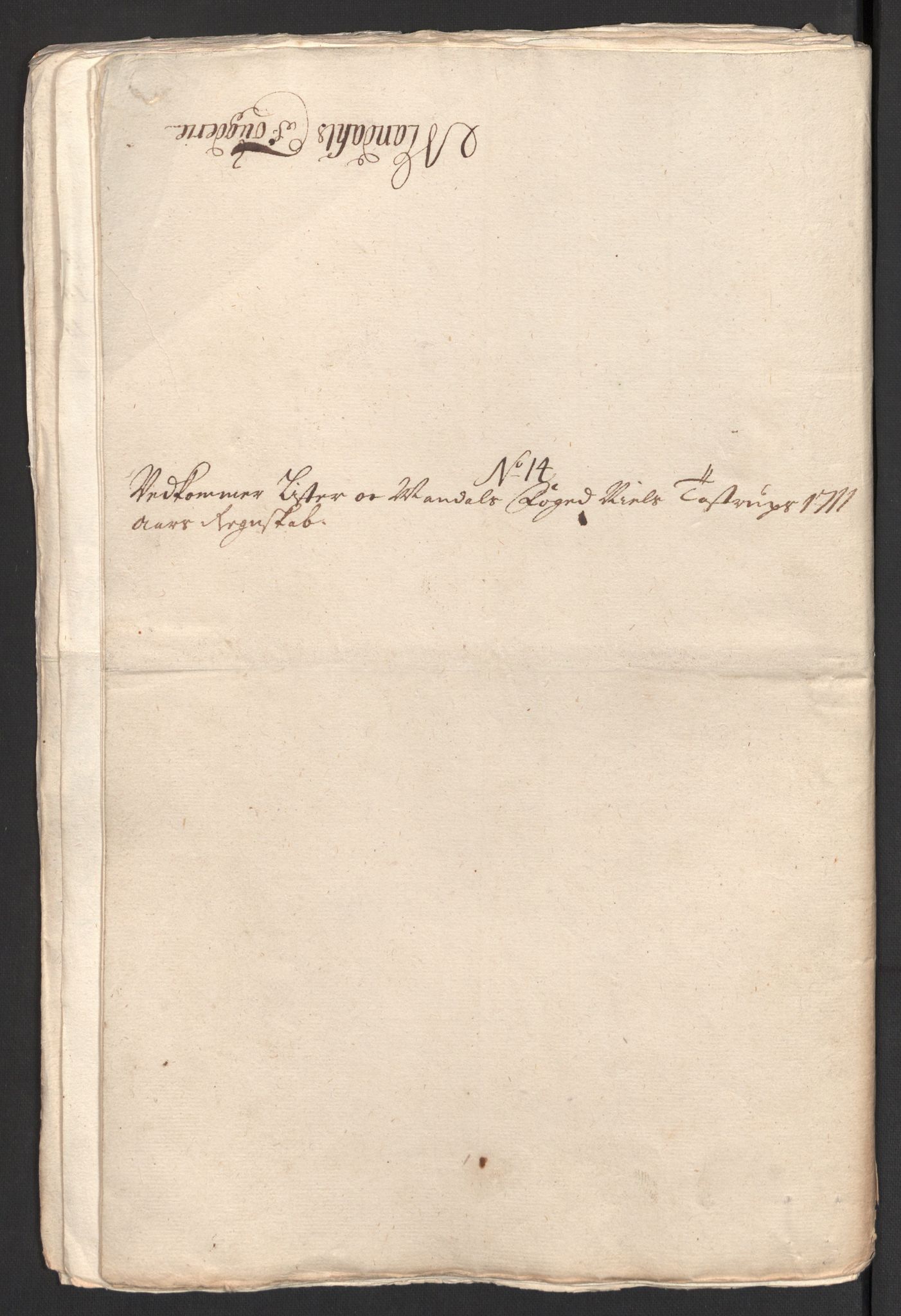 Rentekammeret inntil 1814, Reviderte regnskaper, Fogderegnskap, RA/EA-4092/R43/L2554: Fogderegnskap Lista og Mandal, 1711, s. 558