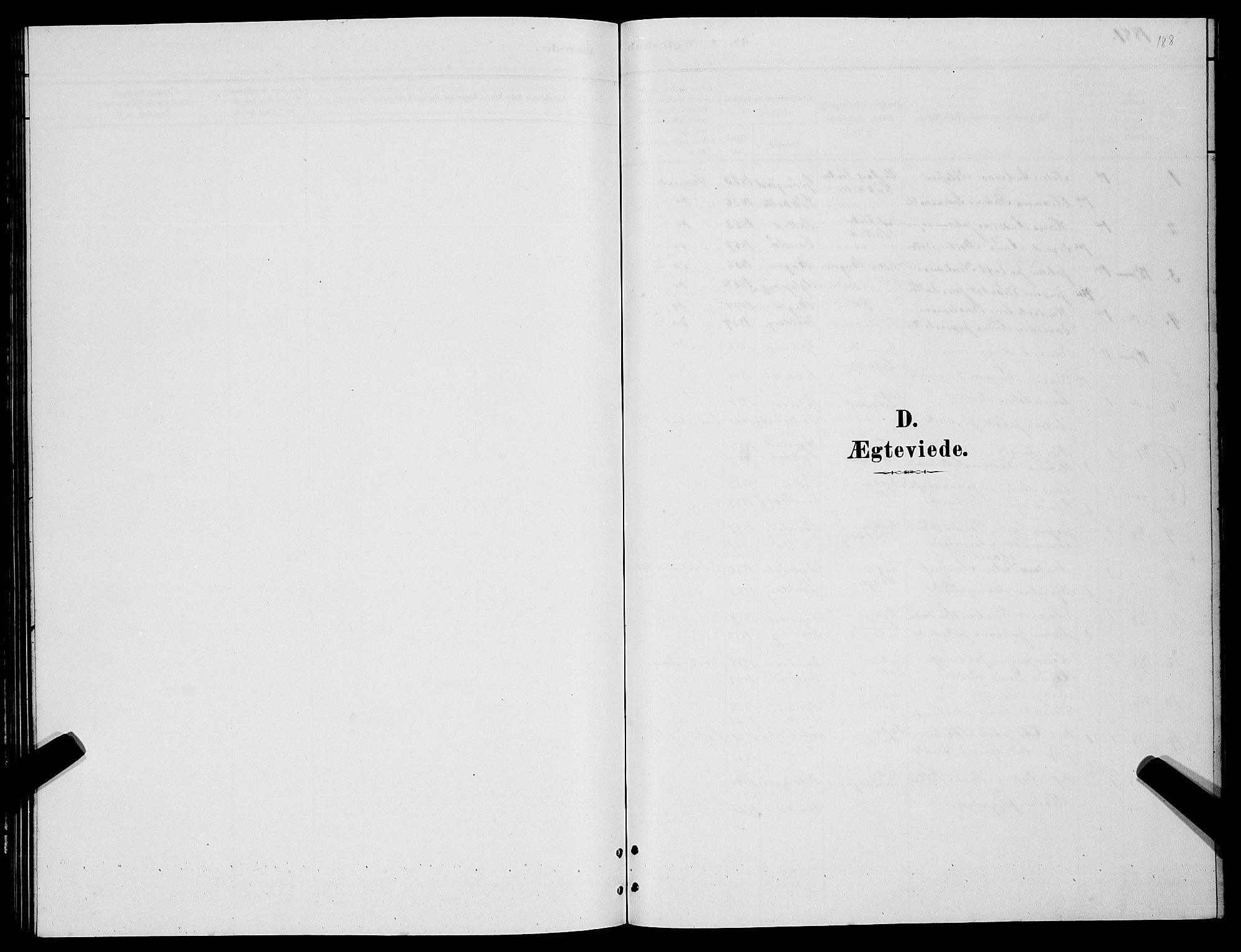 Lenvik sokneprestembete, AV/SATØ-S-1310/H/Ha/Hab/L0006klokker: Klokkerbok nr. 6, 1881-1889, s. 188