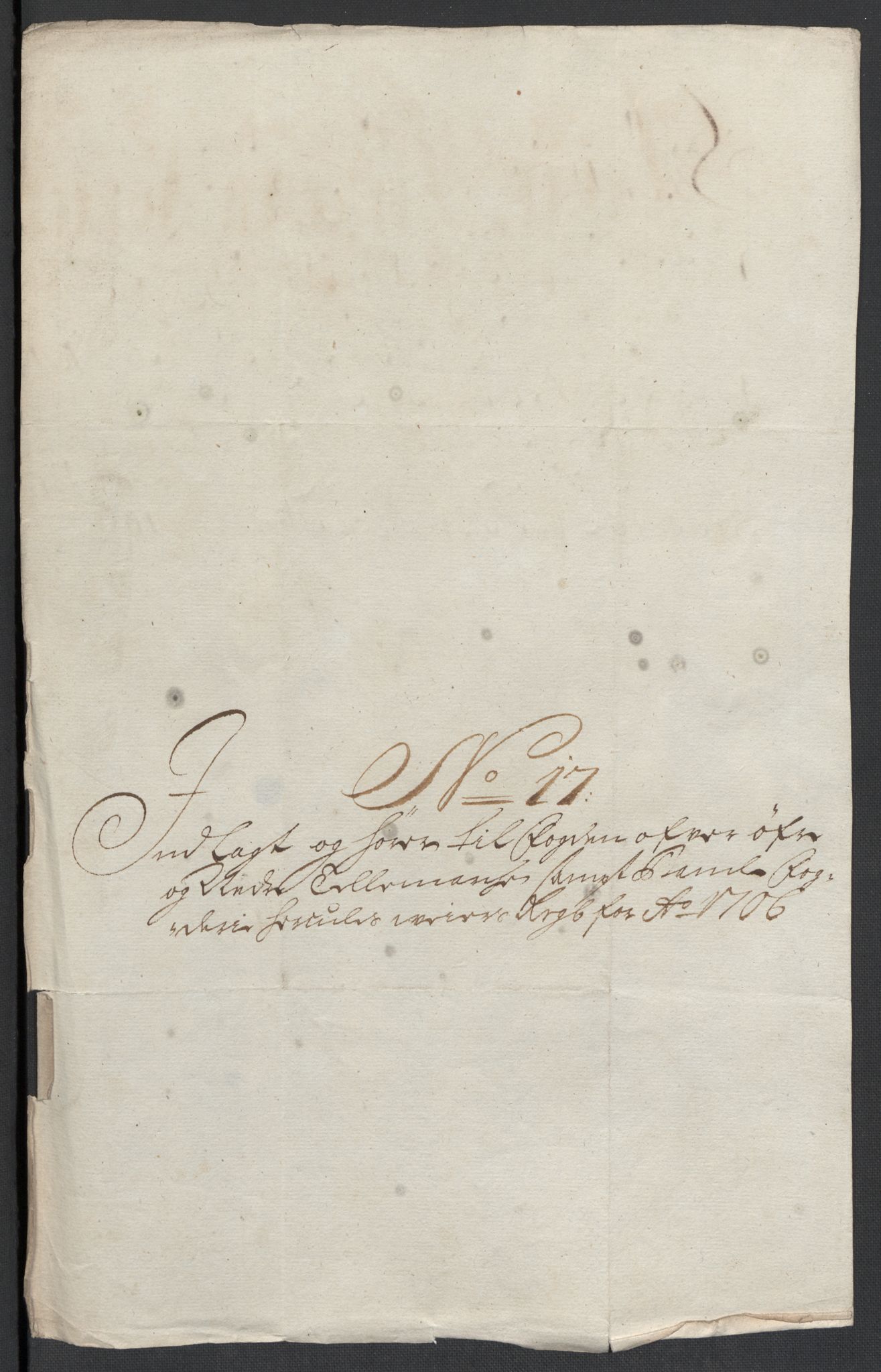 Rentekammeret inntil 1814, Reviderte regnskaper, Fogderegnskap, AV/RA-EA-4092/R36/L2116: Fogderegnskap Øvre og Nedre Telemark og Bamble, 1706-1707, s. 150