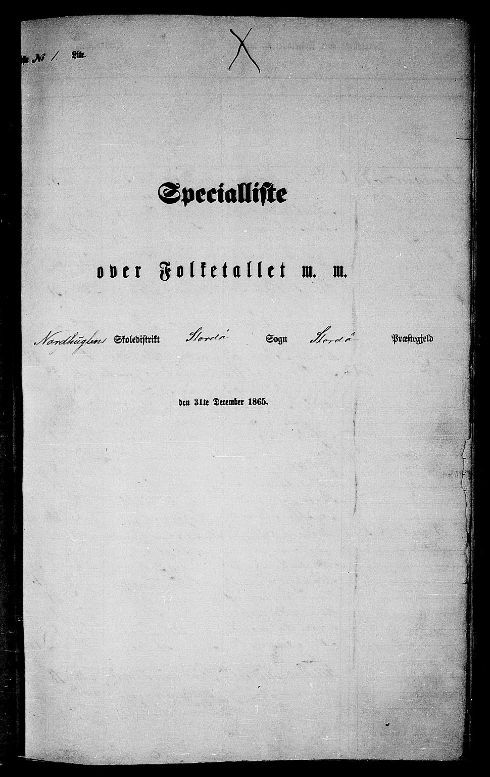 RA, Folketelling 1865 for 1221P Stord prestegjeld, 1865, s. 14