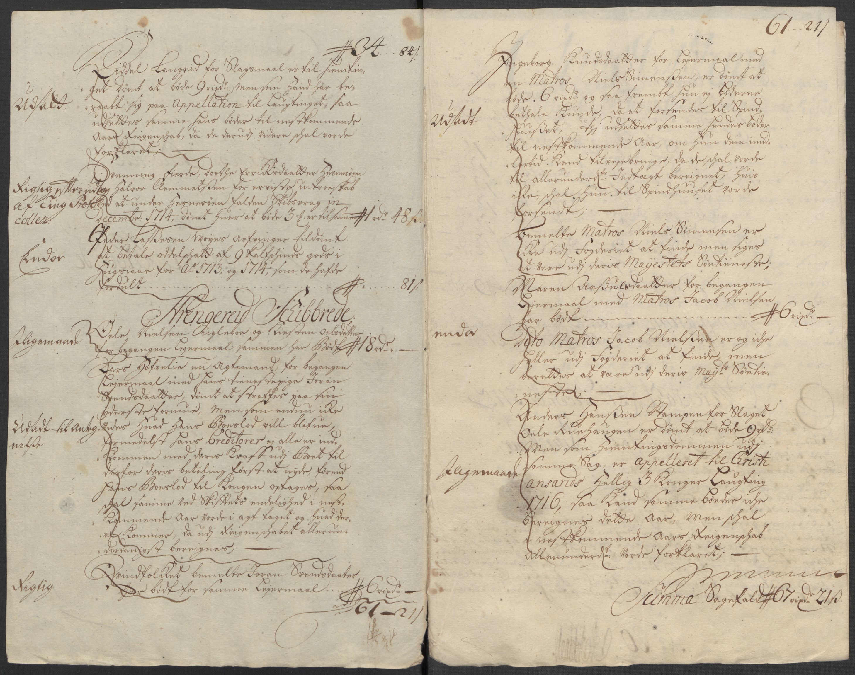 Rentekammeret inntil 1814, Reviderte regnskaper, Fogderegnskap, RA/EA-4092/R39/L2323: Fogderegnskap Nedenes, 1715, s. 143