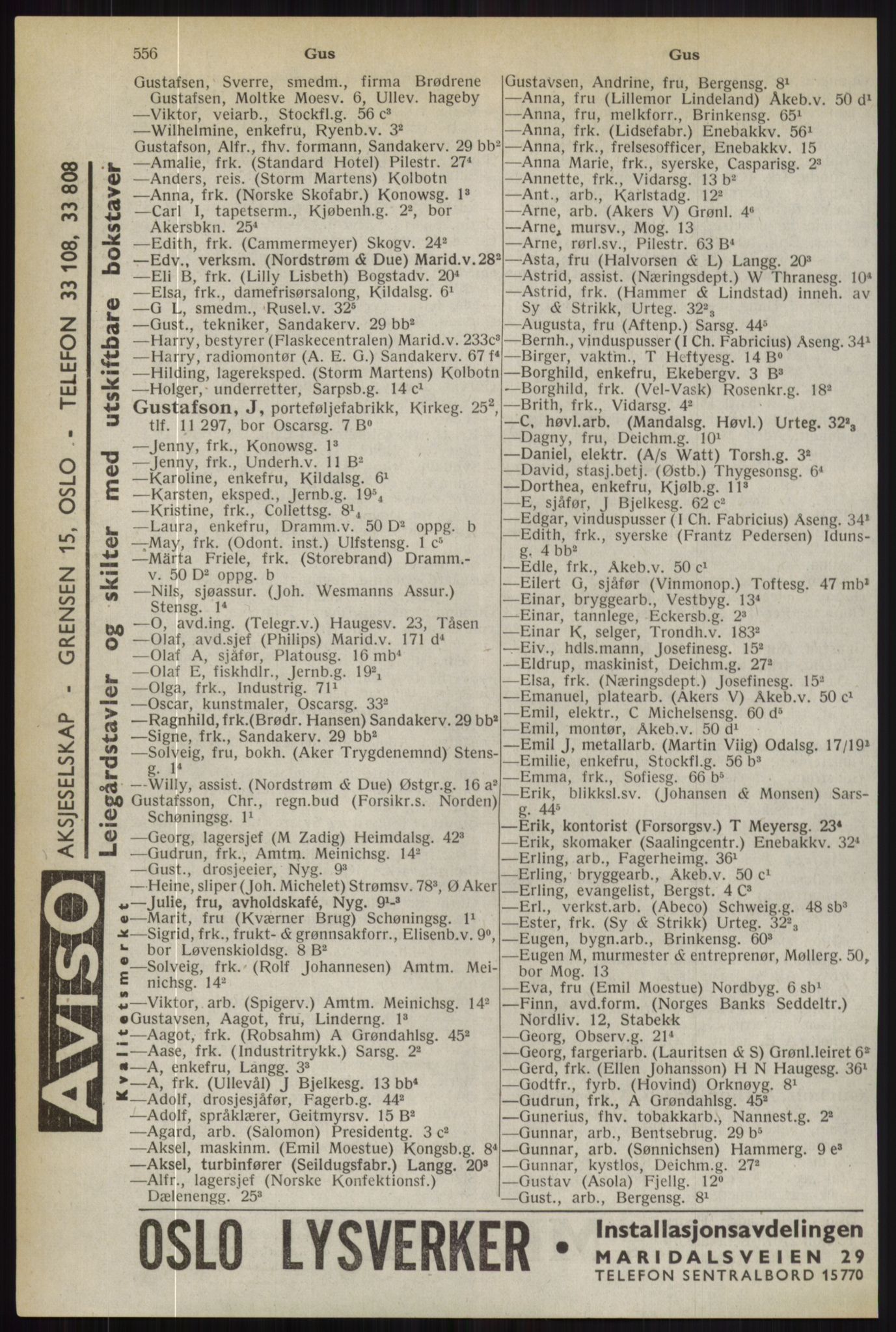 Kristiania/Oslo adressebok, PUBL/-, 1944, s. 556