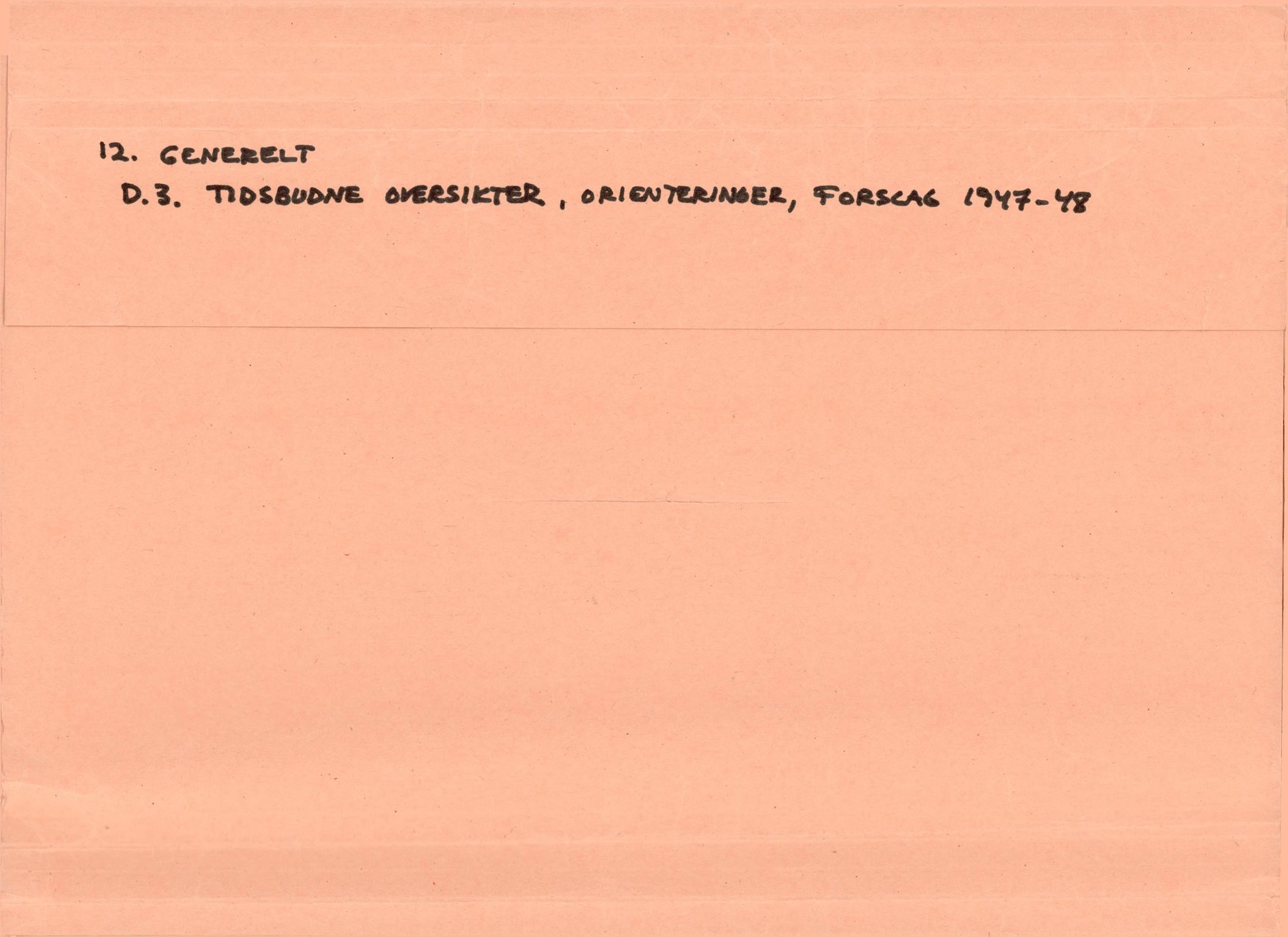Finnmarkskontorets presse- og opplysningsarkiv , FMFB/A-1198/E/L0003/0012/0007: I Nord-Troms og Finnmark - generelt  / Generelt, 1947-1948