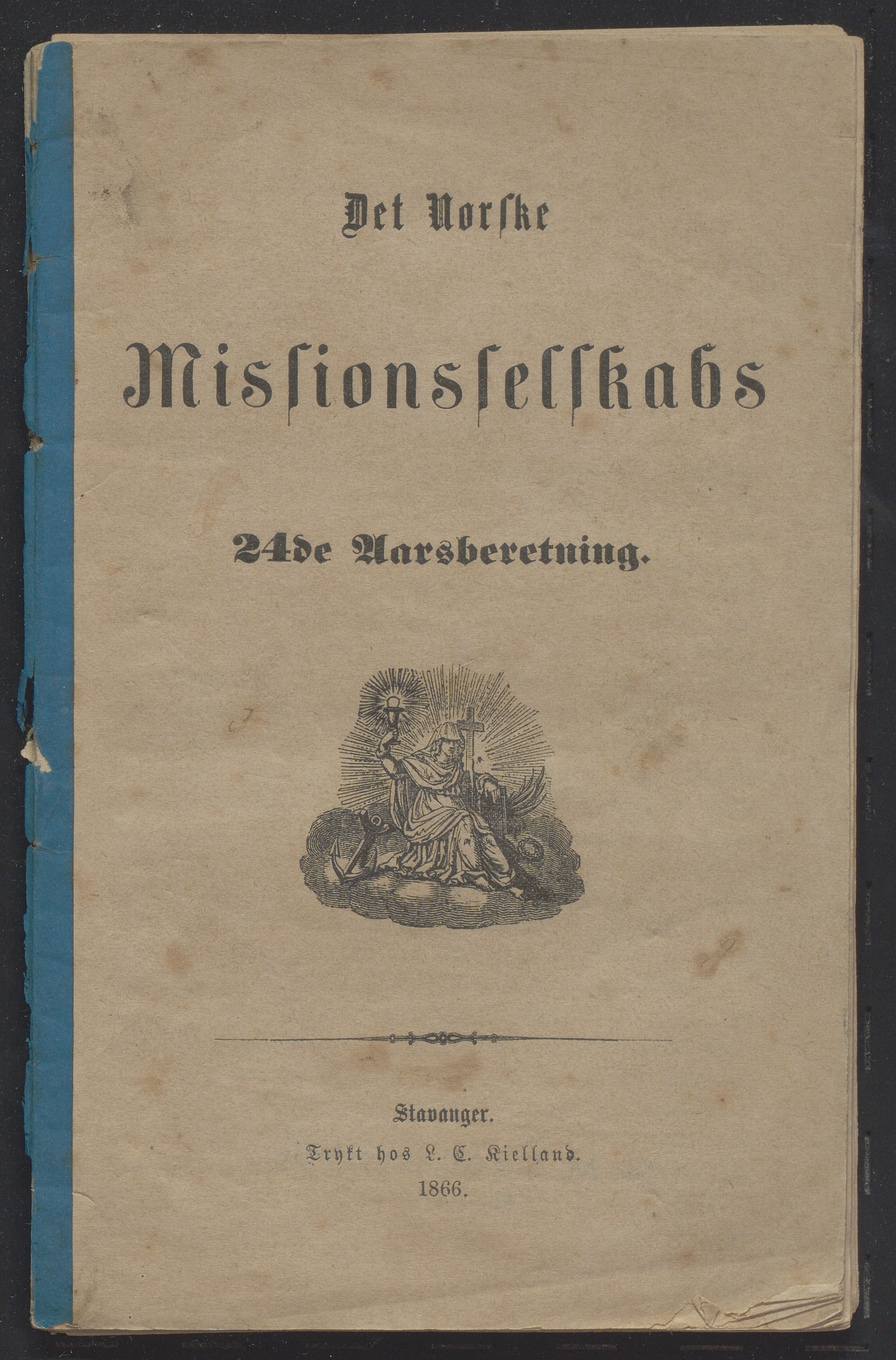 Det Norske Misjonsselskap - hovedadministrasjonen, VID/MA-A-1045/D/Db/Dba/L0337/0007/0002: Beretninger, Bøker, Skrifter o.l   / Årsberetninger 23-24  , 1866