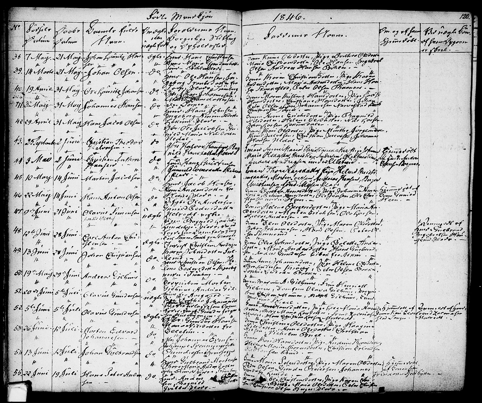 Eidsberg prestekontor Kirkebøker, AV/SAO-A-10905/F/Fa/L0008: Ministerialbok nr. I 8, 1832-1848, s. 120