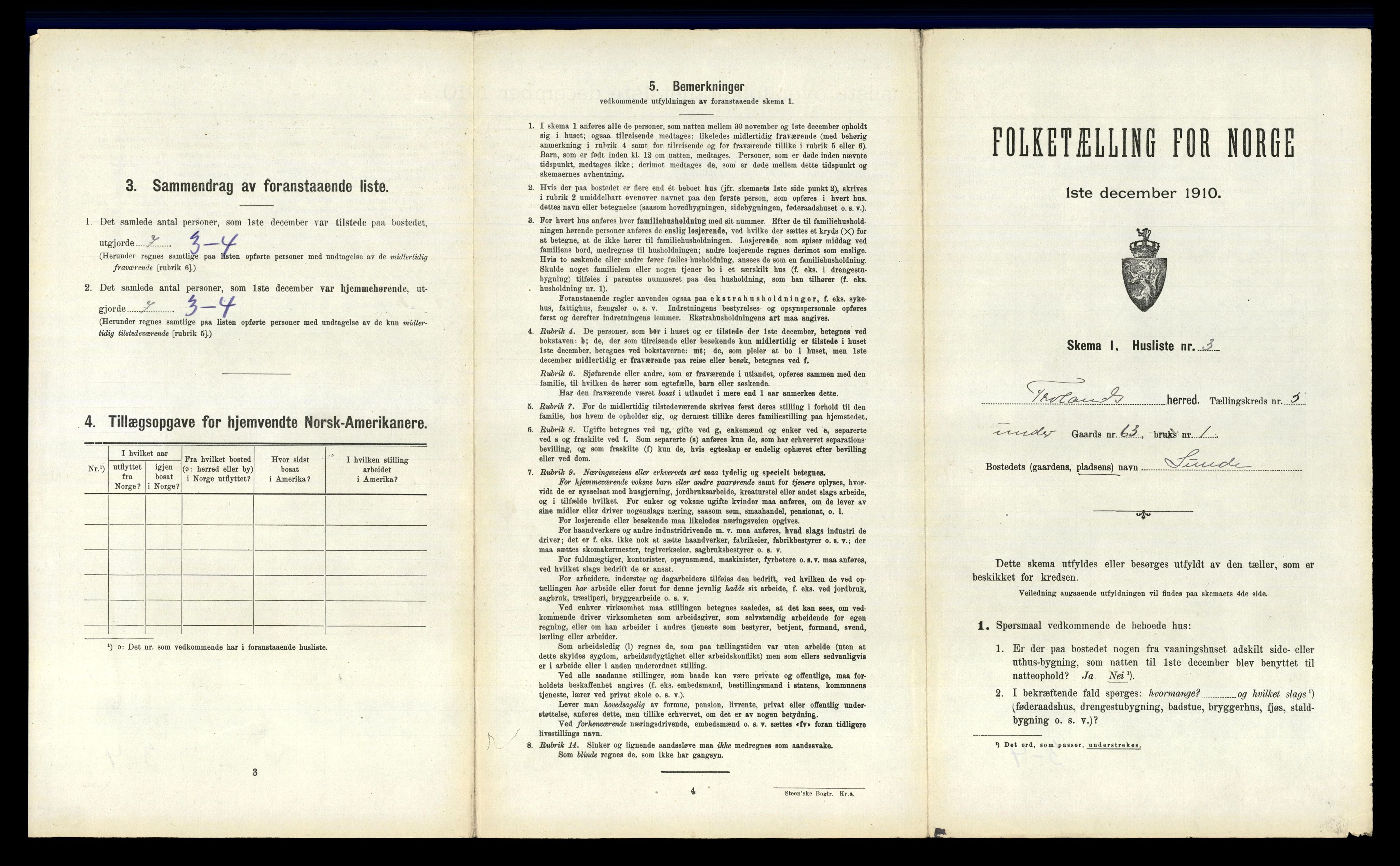 RA, Folketelling 1910 for 0919 Froland herred, 1910, s. 412