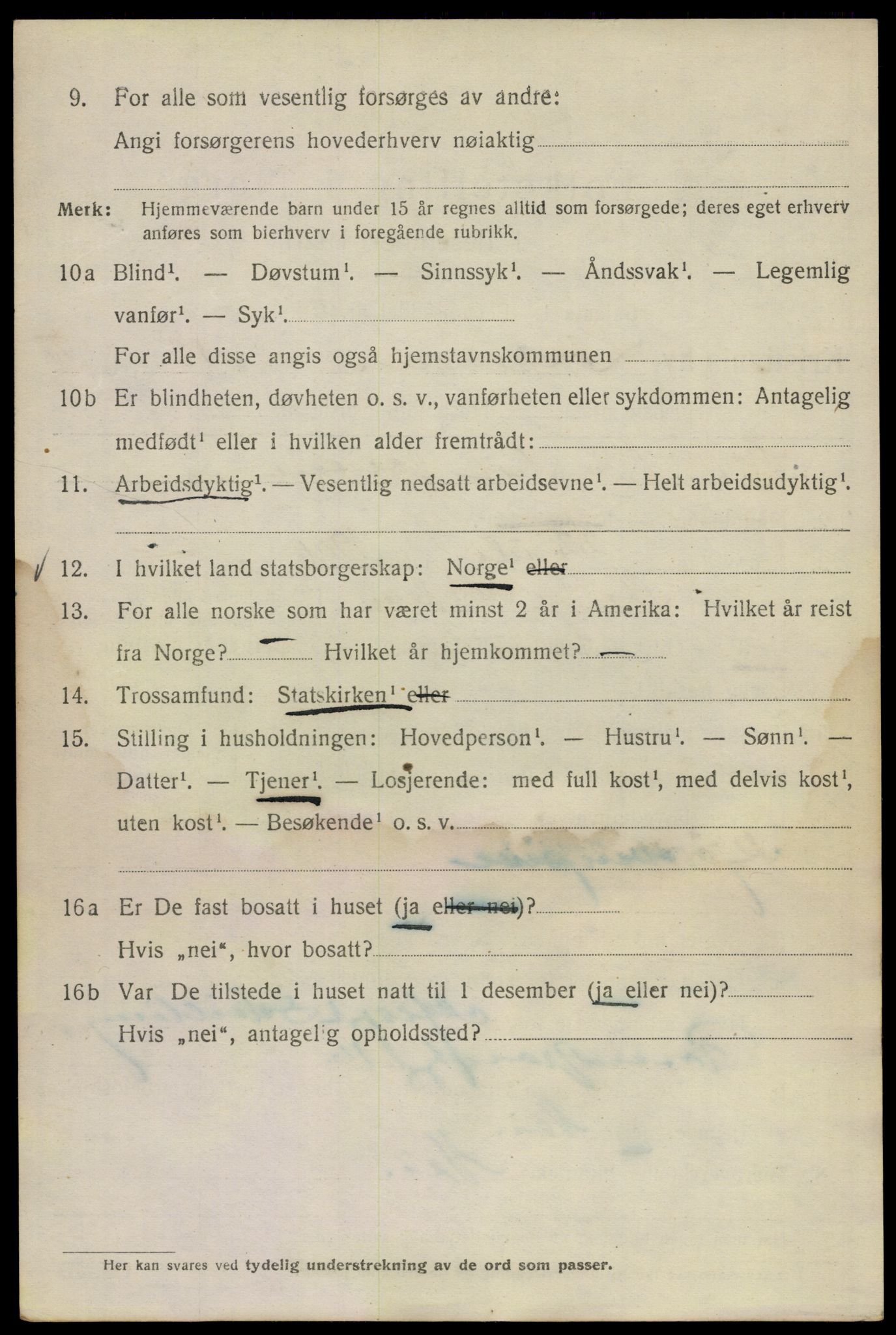 SAO, Folketelling 1920 for 0301 Kristiania kjøpstad, 1920, s. 367924