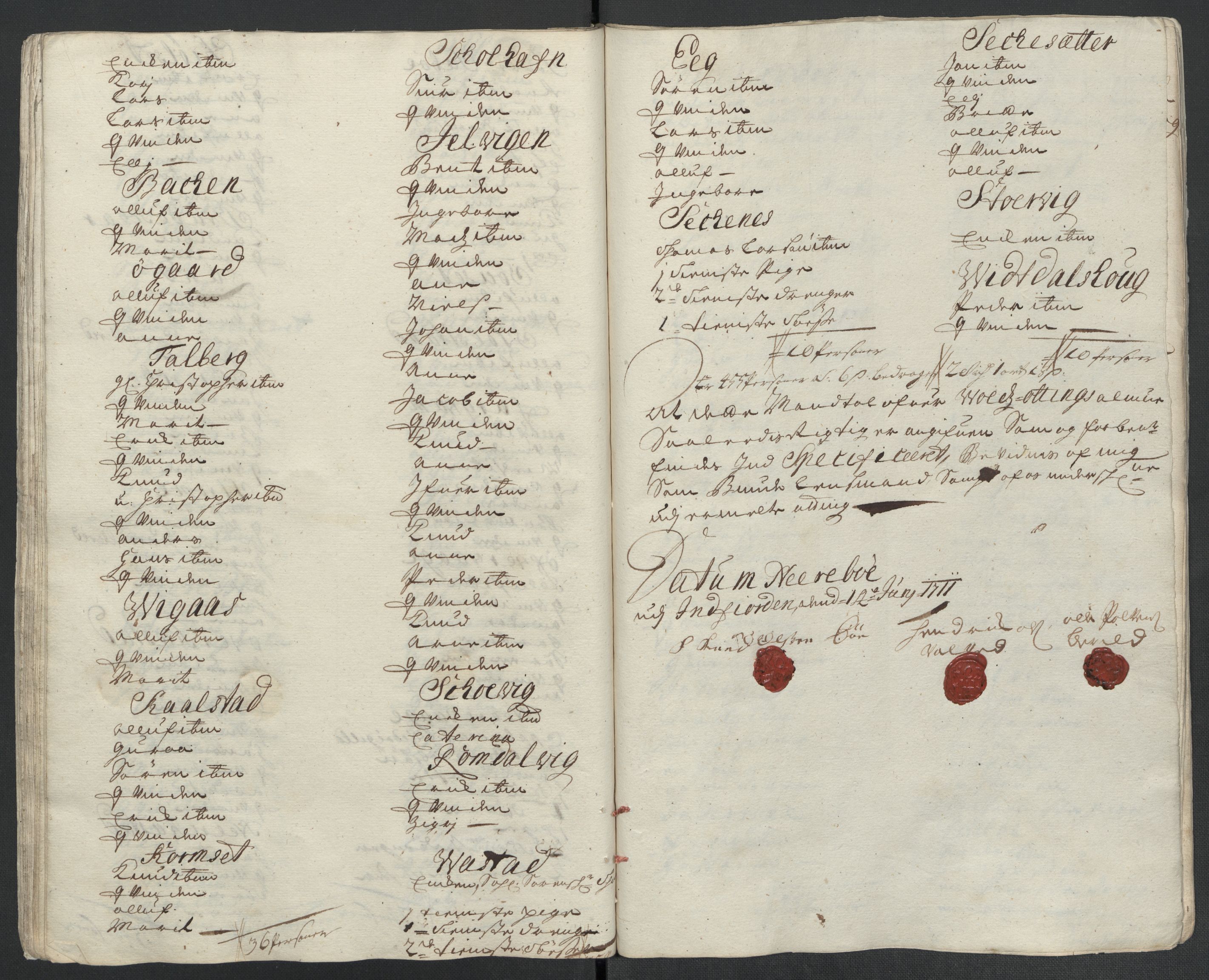 Rentekammeret inntil 1814, Reviderte regnskaper, Fogderegnskap, AV/RA-EA-4092/R55/L3660: Fogderegnskap Romsdal, 1711, s. 197