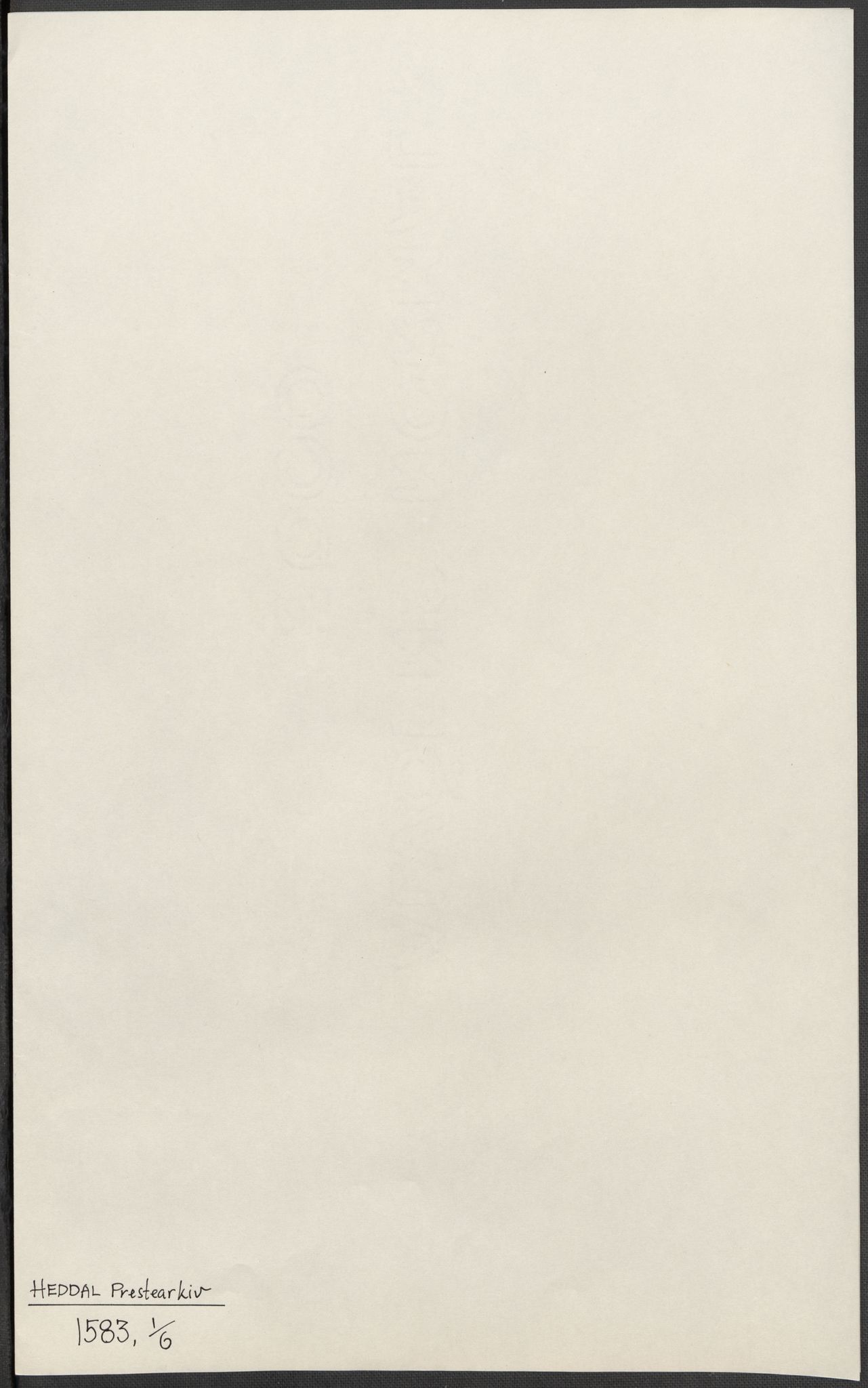 Riksarkivets diplomsamling, AV/RA-EA-5965/F15/L0028: Prestearkiv - Telemark, 1572-1769, s. 46