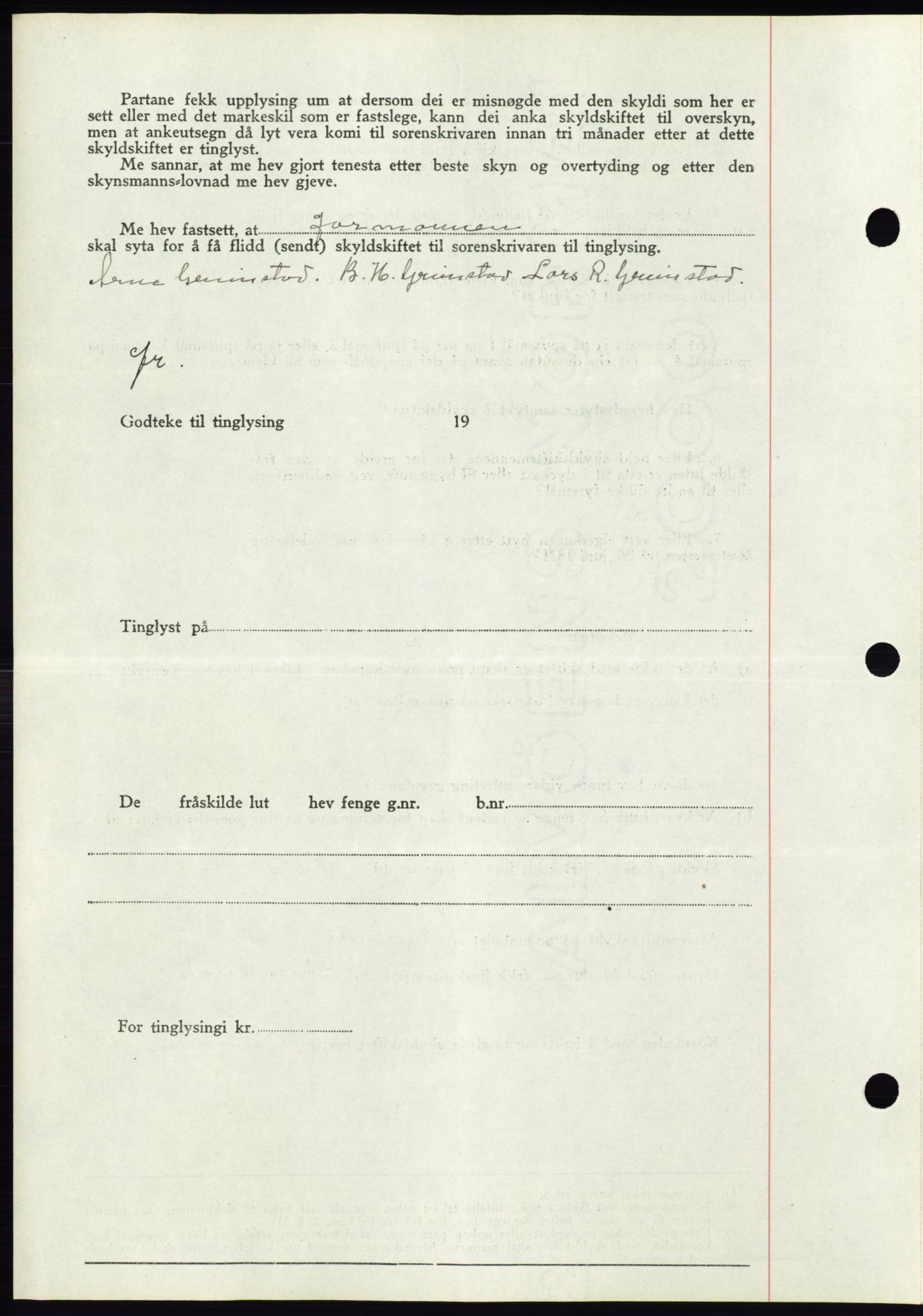 Søre Sunnmøre sorenskriveri, AV/SAT-A-4122/1/2/2C/L0070: Pantebok nr. 64, 1940-1941, Dagboknr: 655/1940