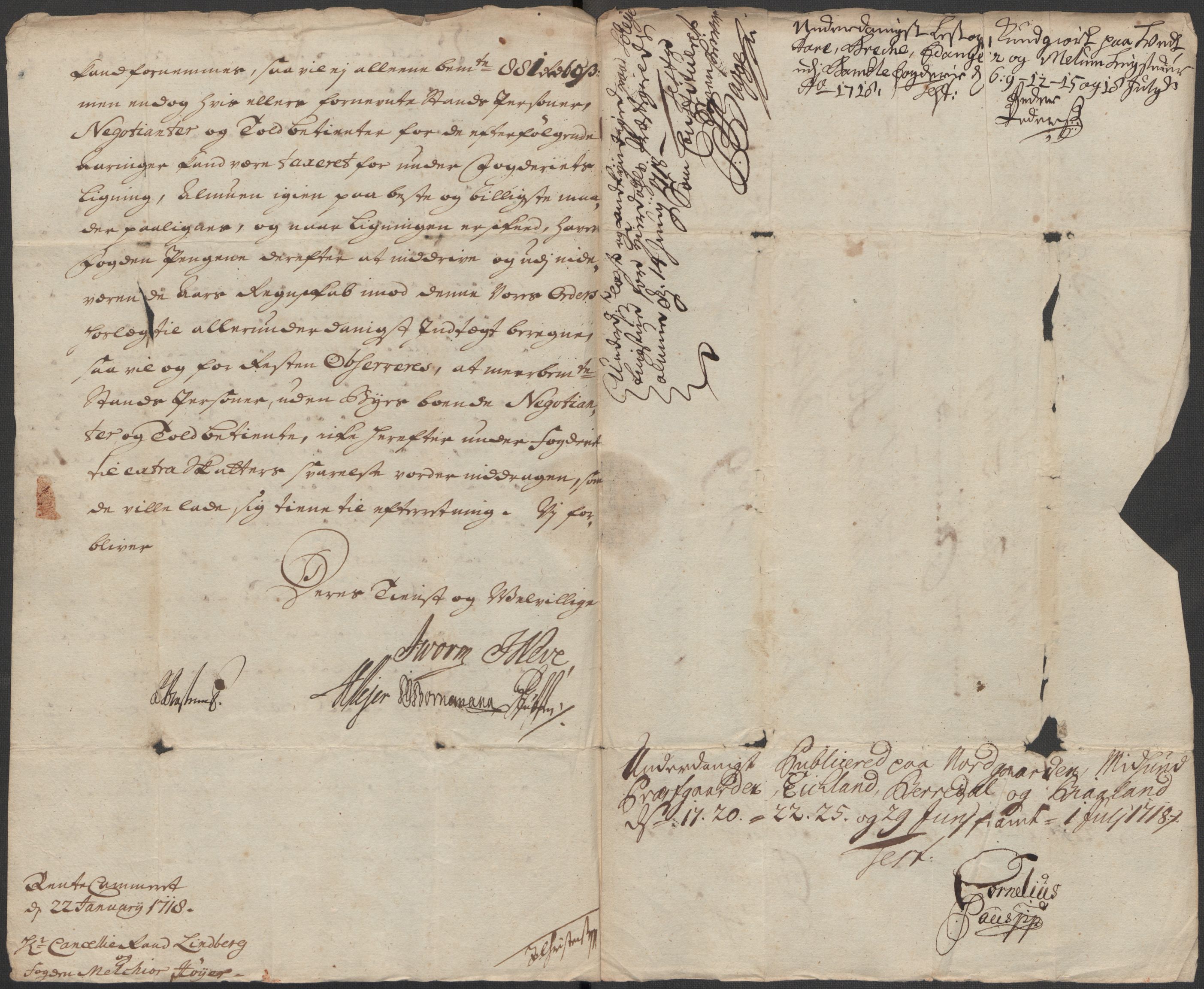 Rentekammeret inntil 1814, Reviderte regnskaper, Fogderegnskap, RA/EA-4092/R36/L2130: Fogderegnskap Øvre og Nedre Telemark og Bamble, 1718, s. 157